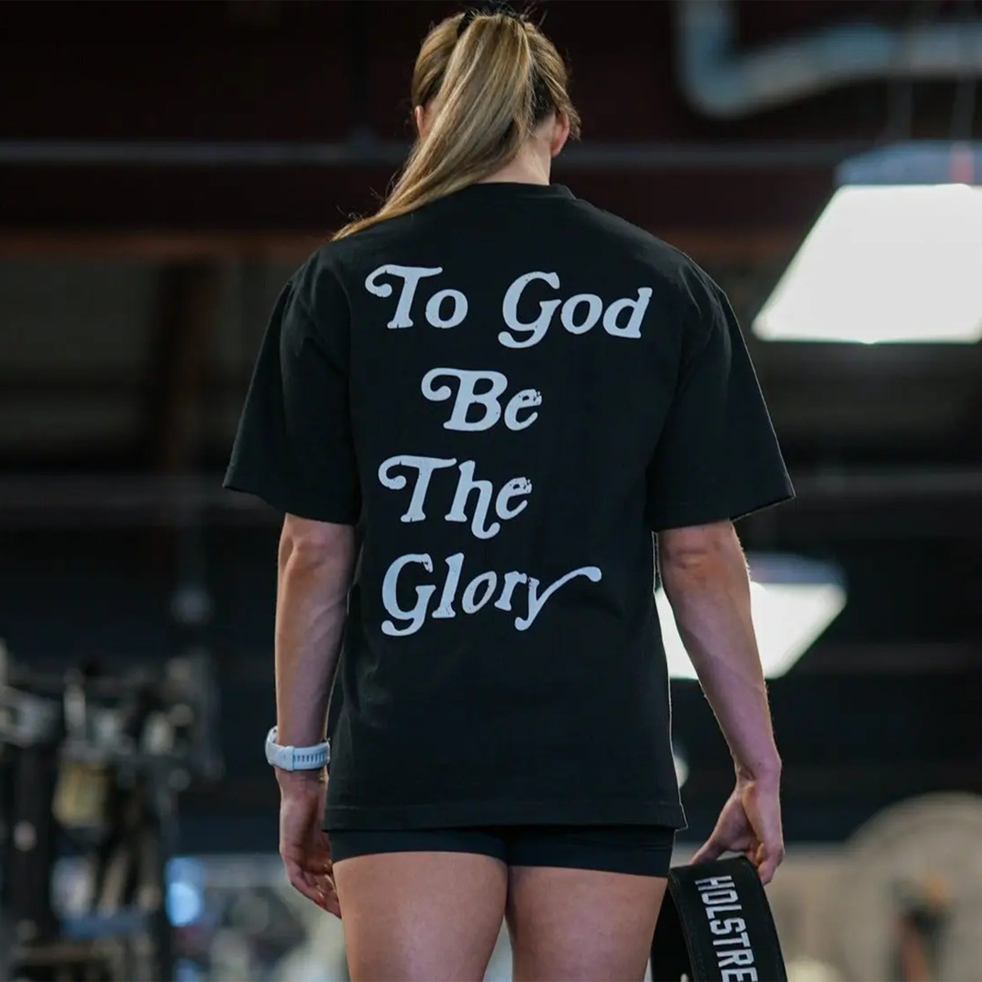 To God Be The Glory Print Women's T-shirts