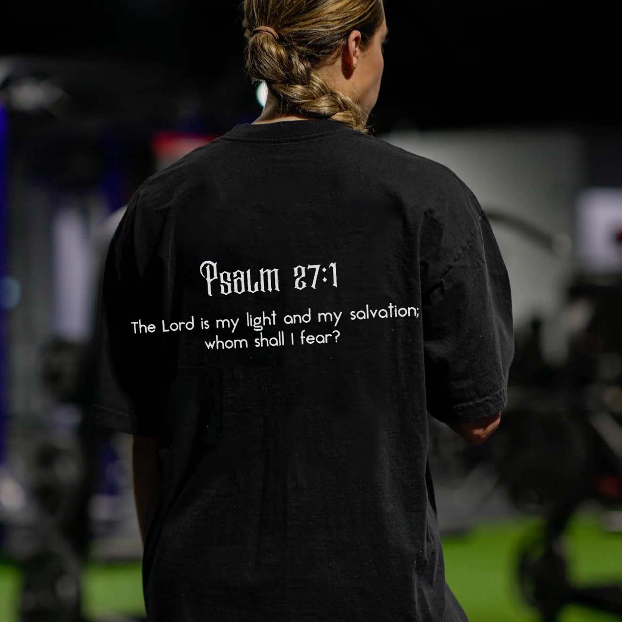 The Lord Is My Light And My Solvation Print Women's T-shirts