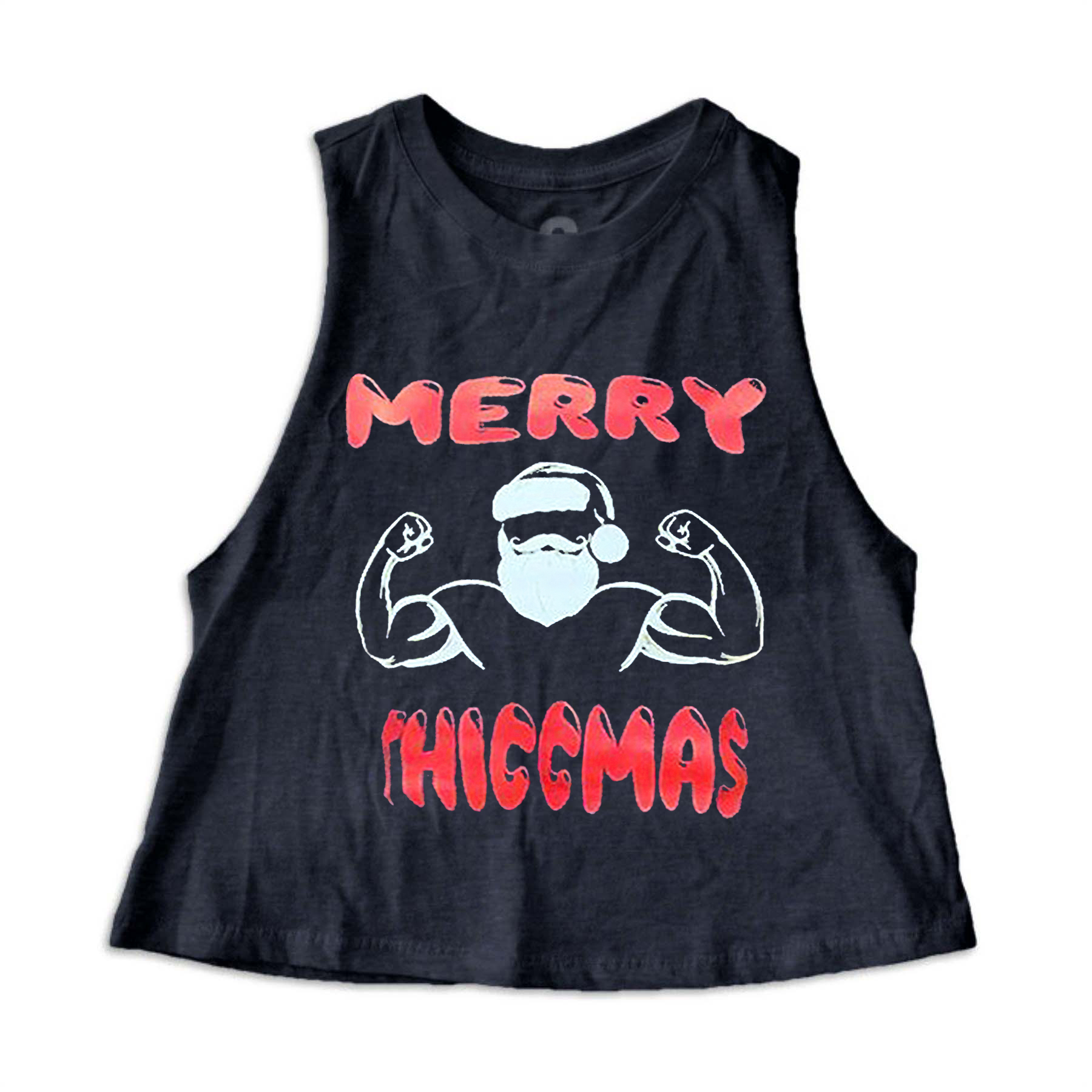 Merry Thiccmsa Printed Women's Crop Top