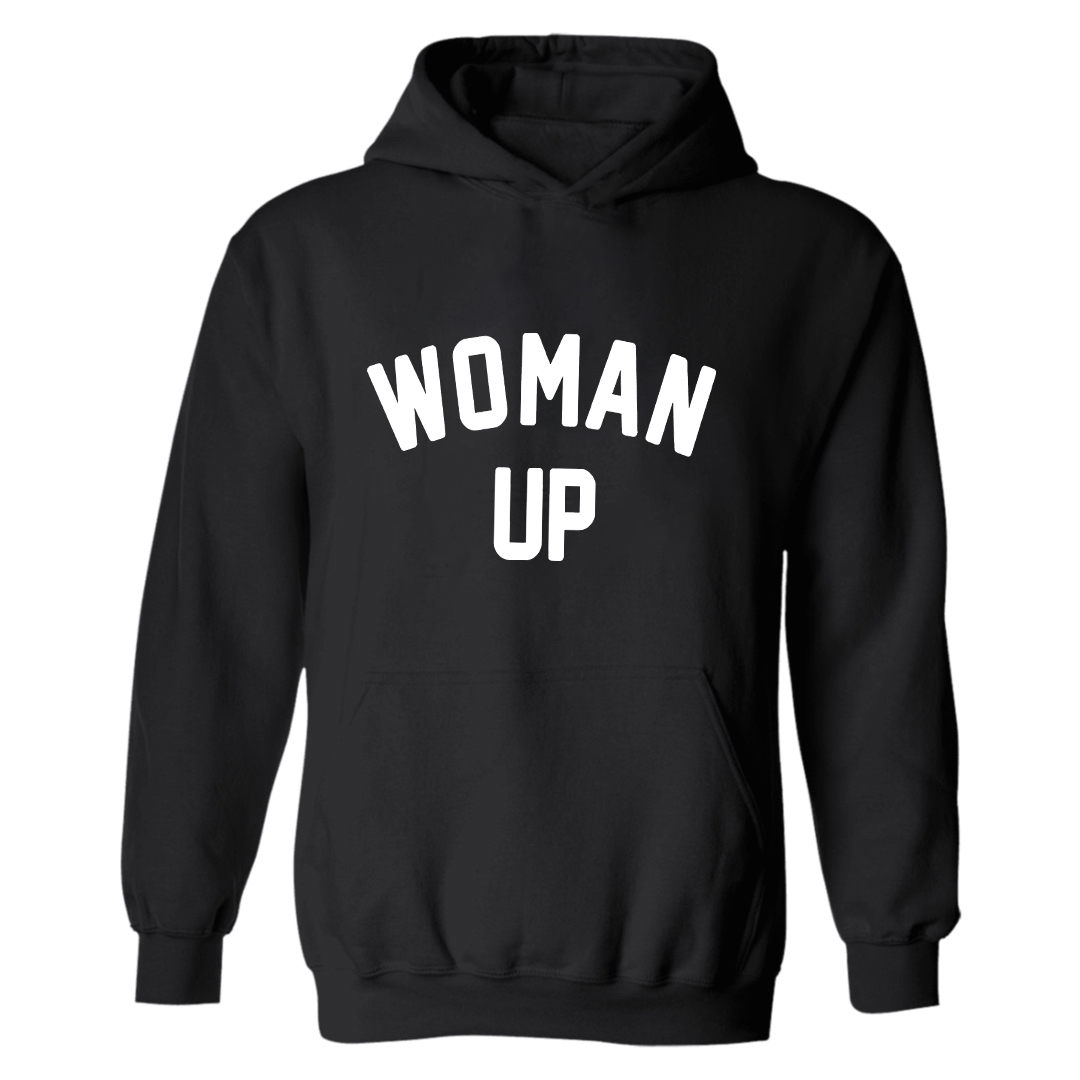 Woman Up Printed Women's Hoodie