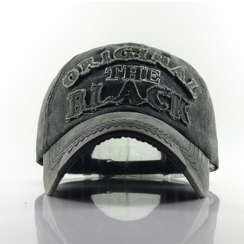Original Washed Denim Baseball Cap-traneing