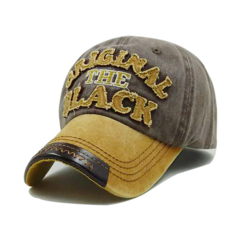 Original Washed Denim Baseball Cap-traneing