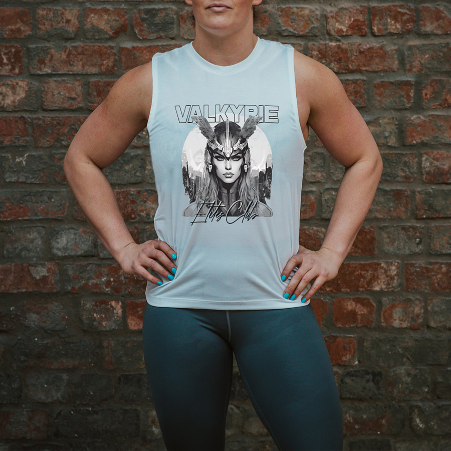Valkyrie Printed Women's Vest-traneing