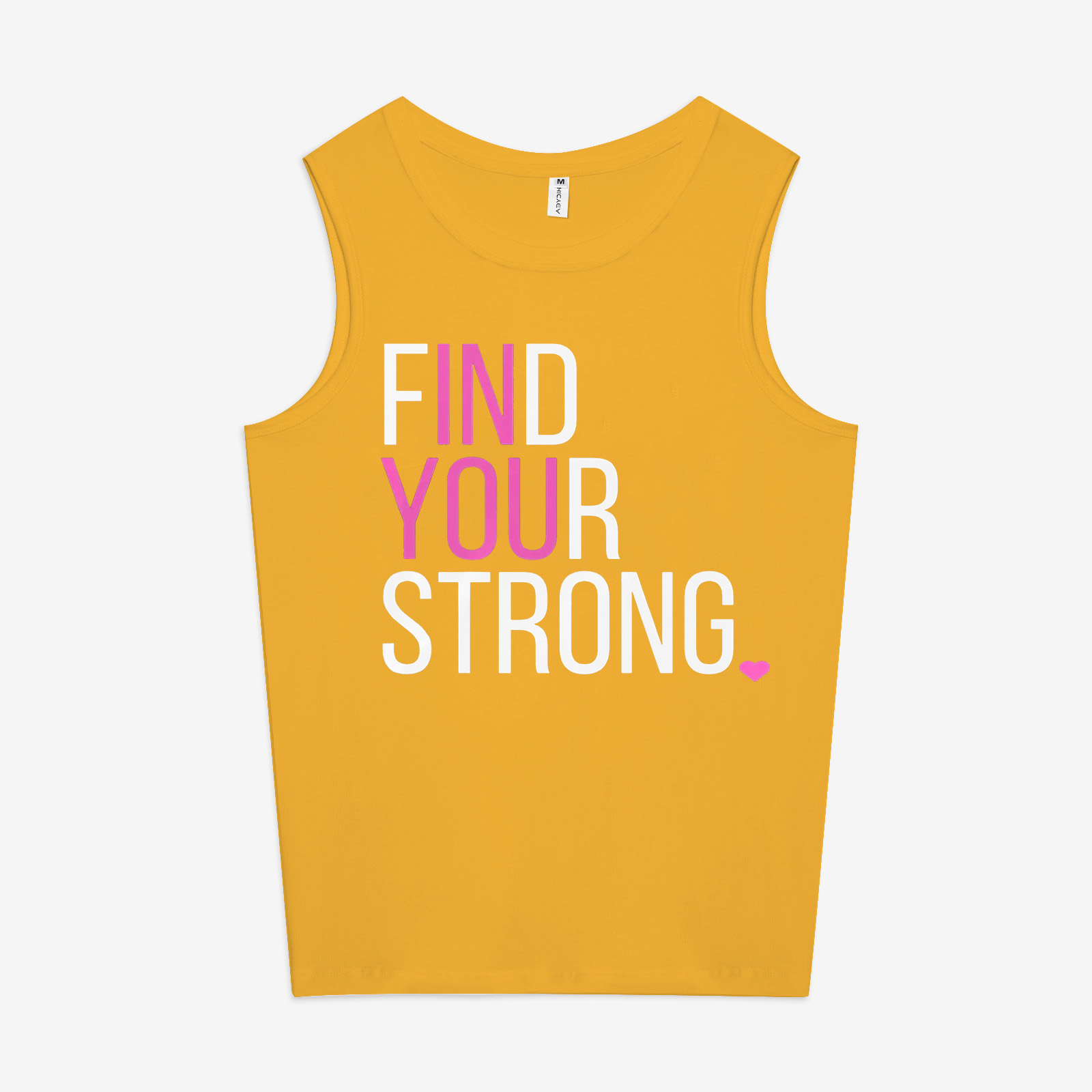 Find Your Strong Printed Women's Vest Image - 5
