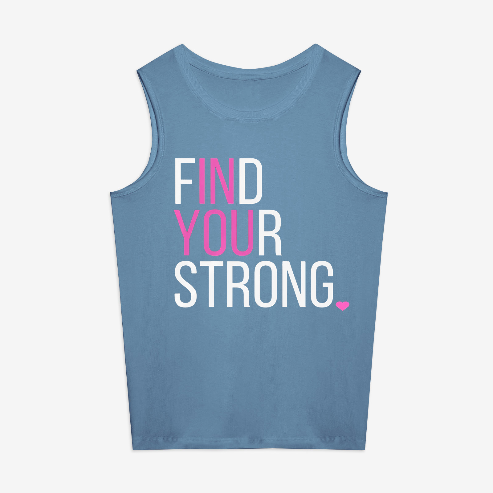 Find Your Strong Printed Women's Vest Image - 6