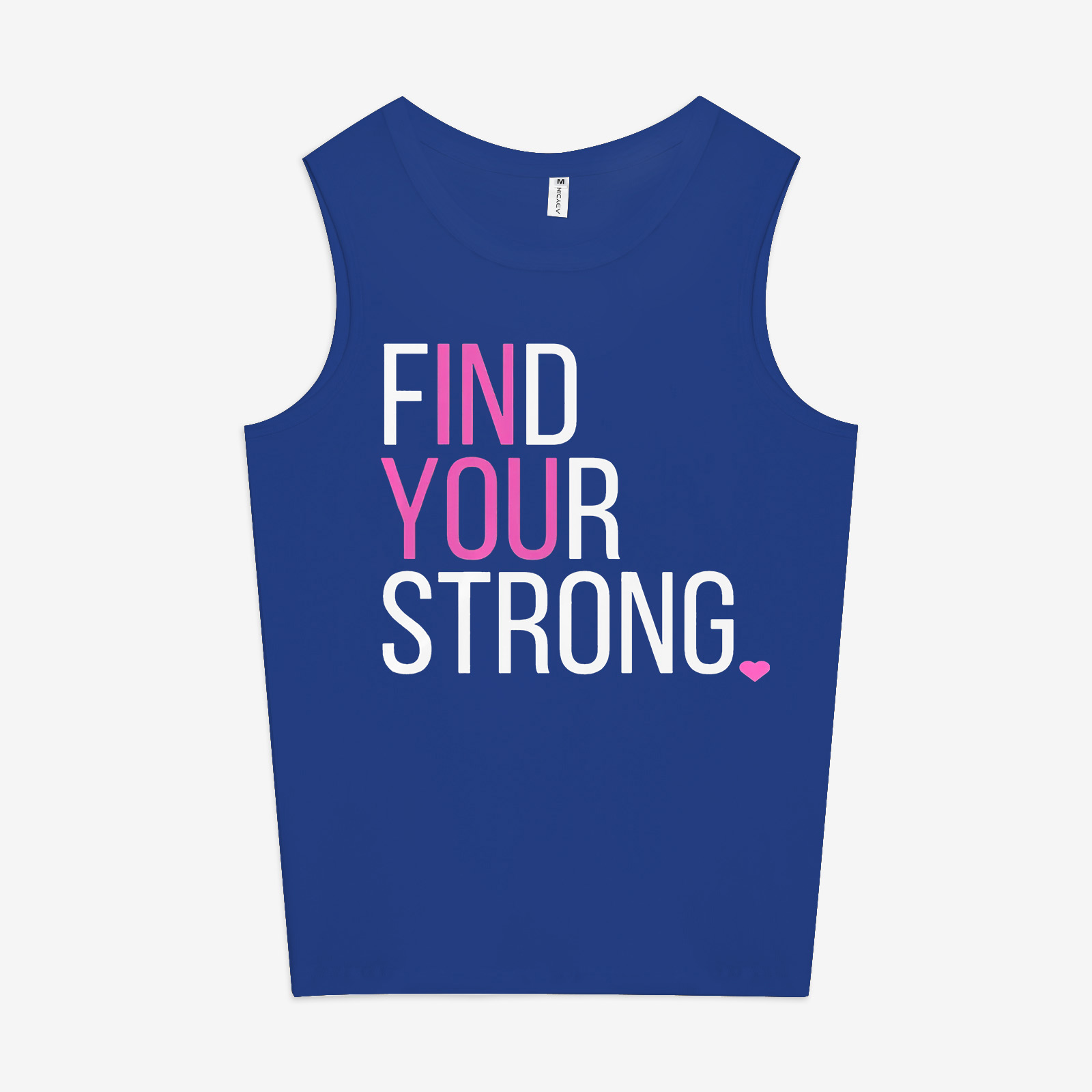 Find Your Strong Printed Women's Vest Image - 7