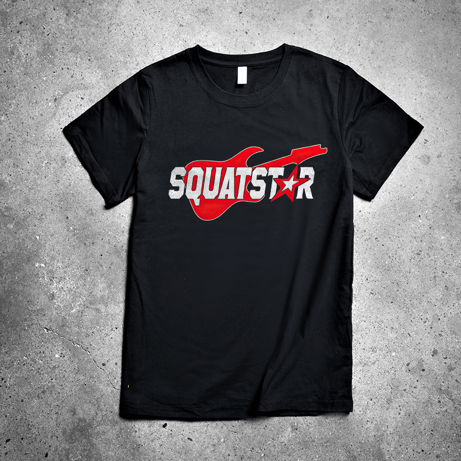 Squatstar Printed Women's T-shirt -traneing