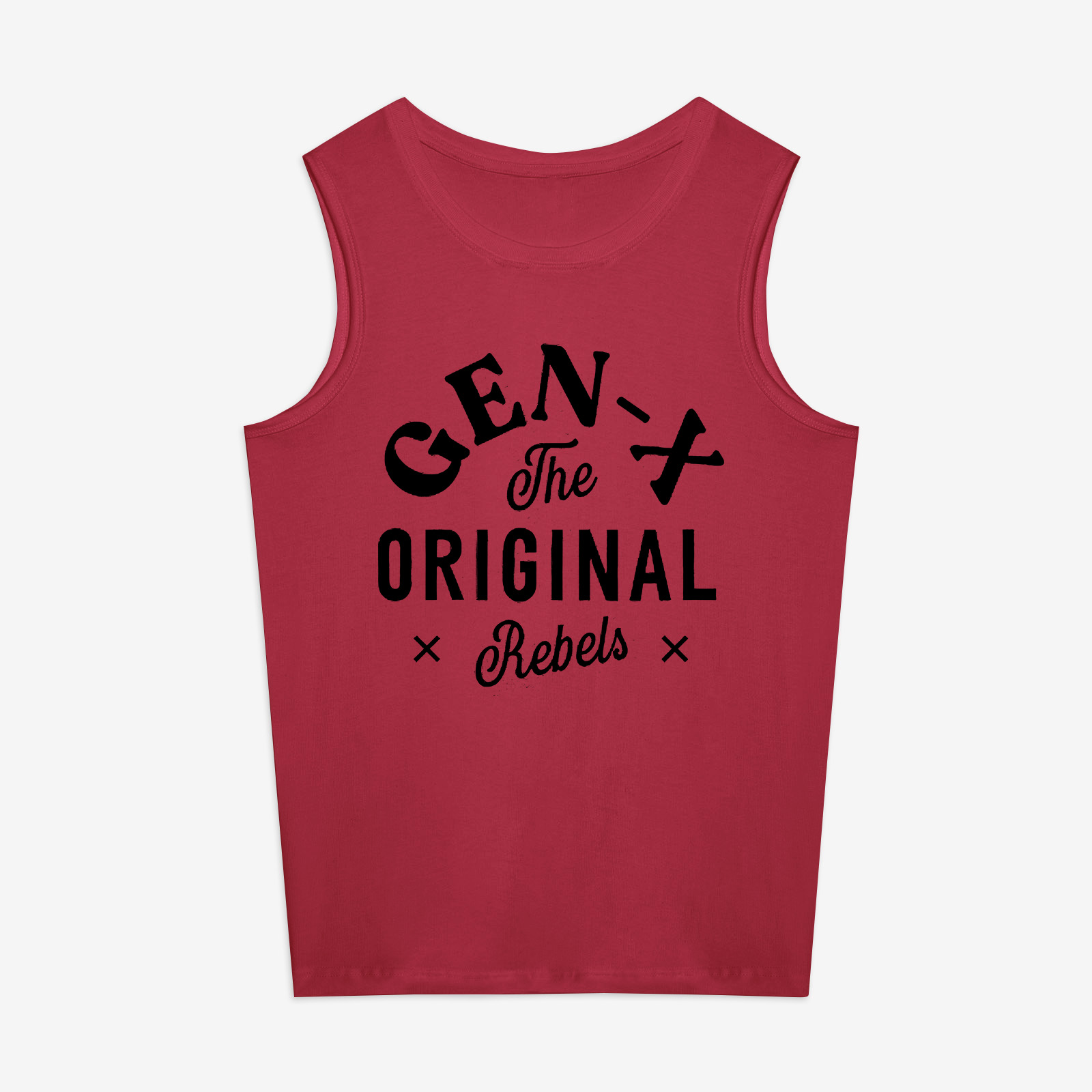Gen-X The Original Rebels Print Women's Vest Image - 7