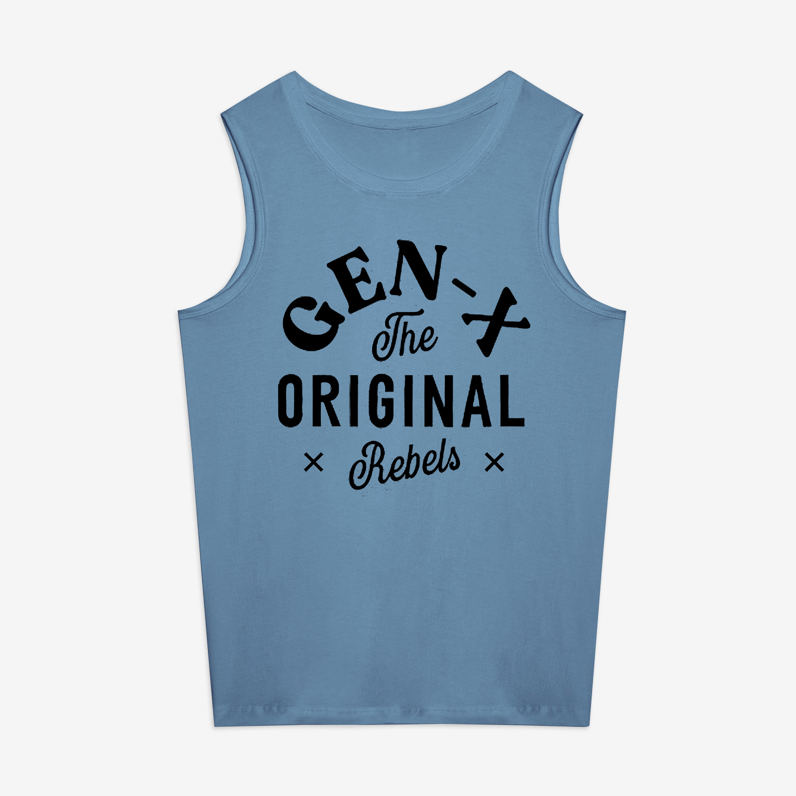 Gen-X The Original Rebels Print Women's Vest Image - 6