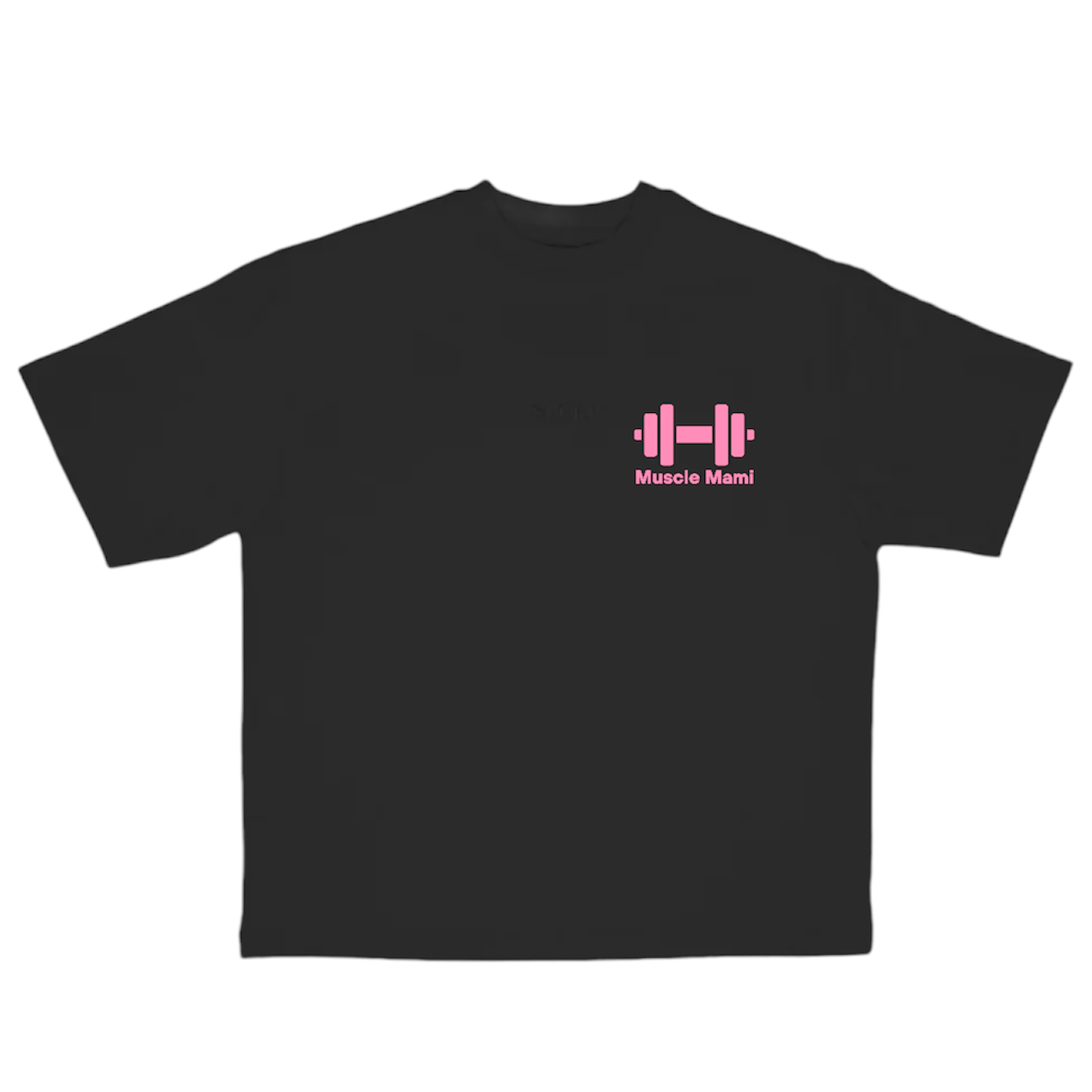 Muscle Mami Printed Oversized T-shirt