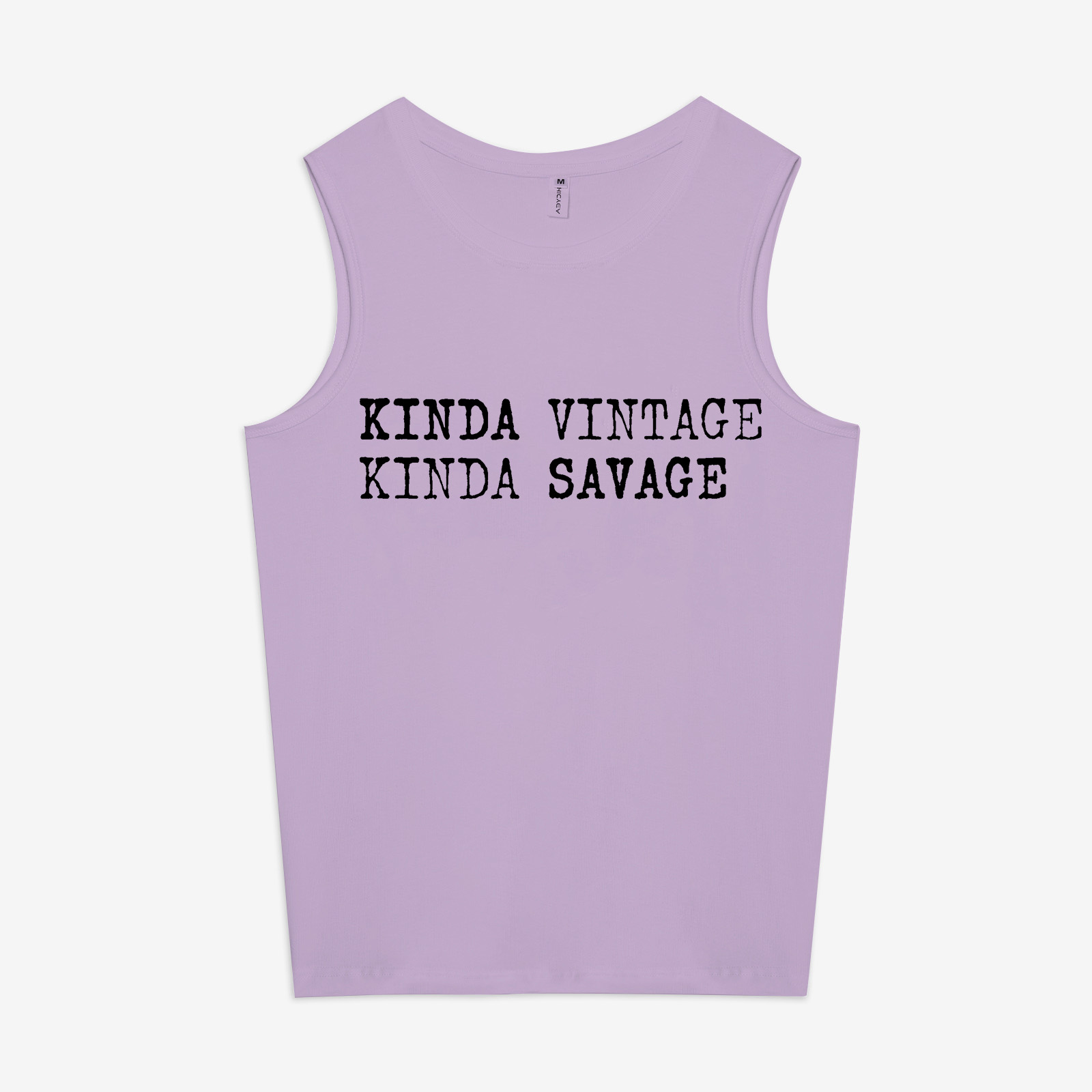 Kinda Vintage Kinda Savage Printed Women's Vest
