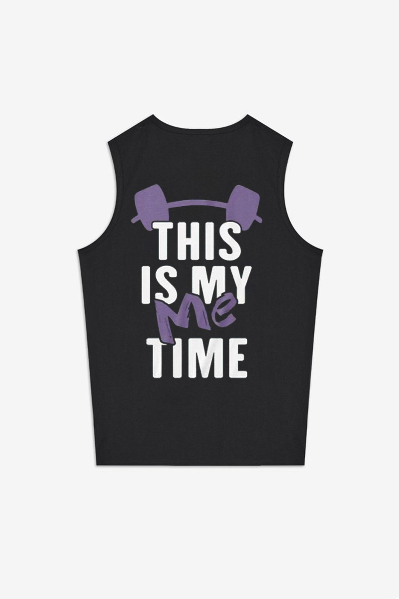 This Is My Time Printed Women's Vest Image - 1