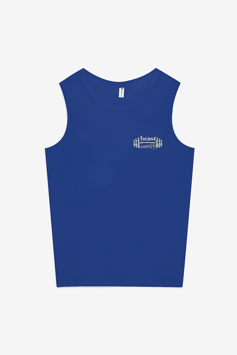 Train Like A Beast Look Like A Beauty Printed Women's Vest Image - 3