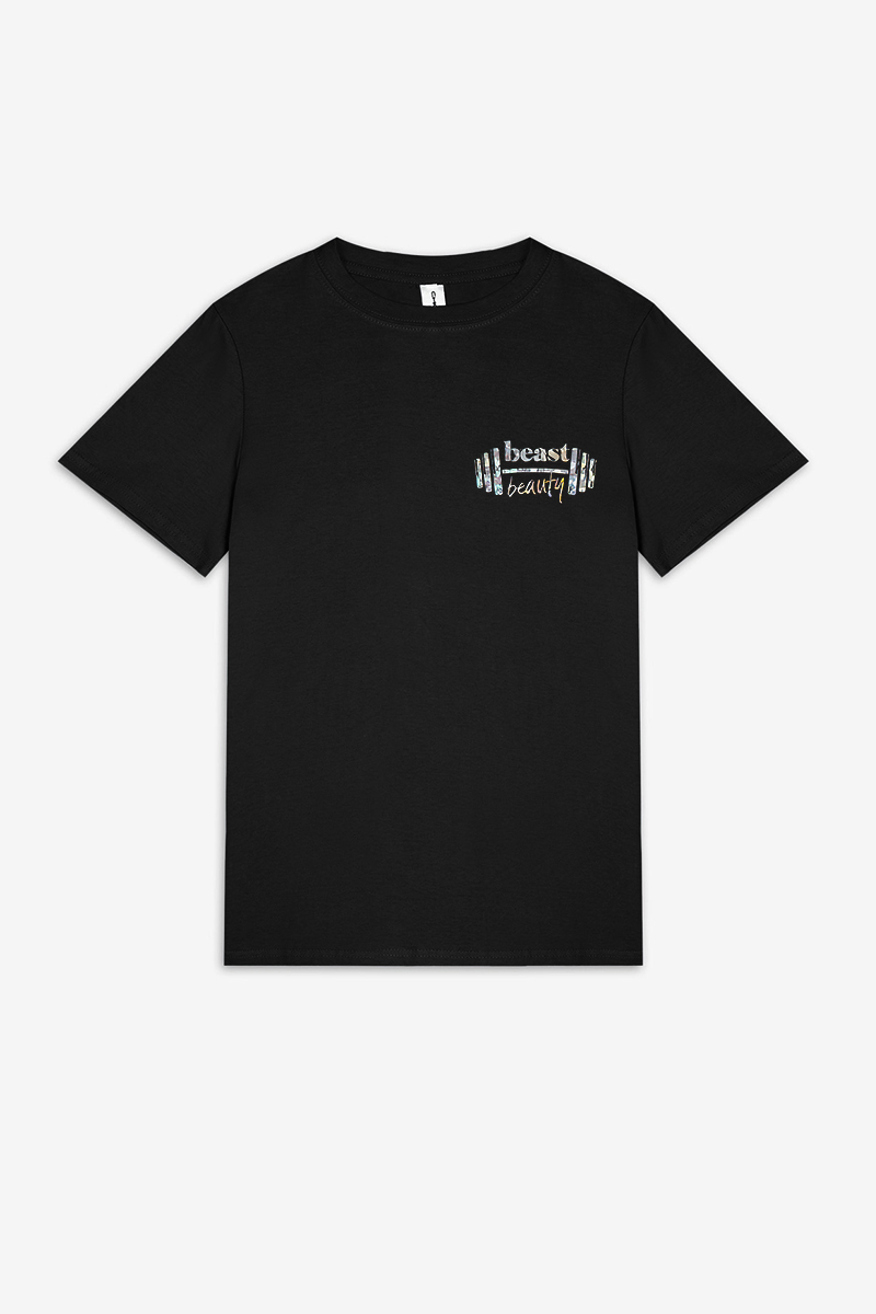 Beast Beauty Printed Women's T-shirt 