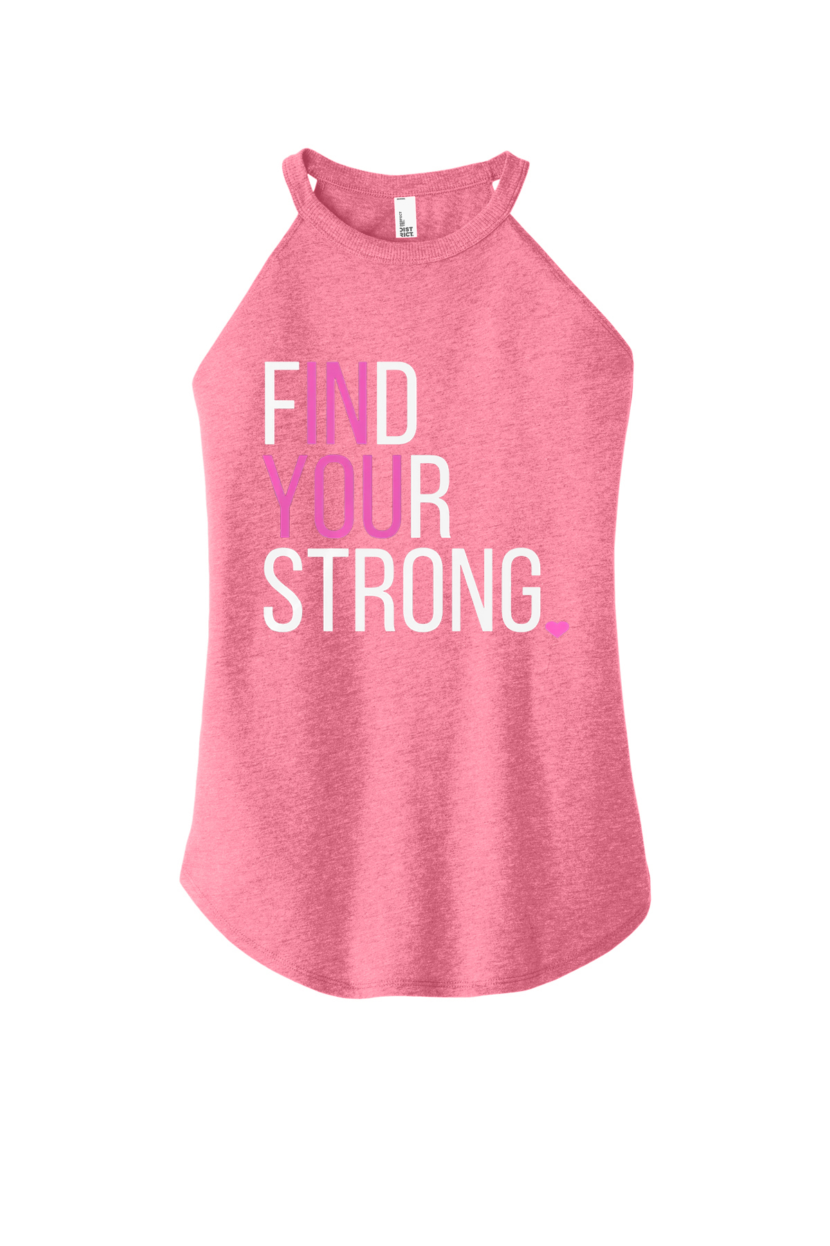 Find Your Strong Printed Yoga Tank Tops Image - 5