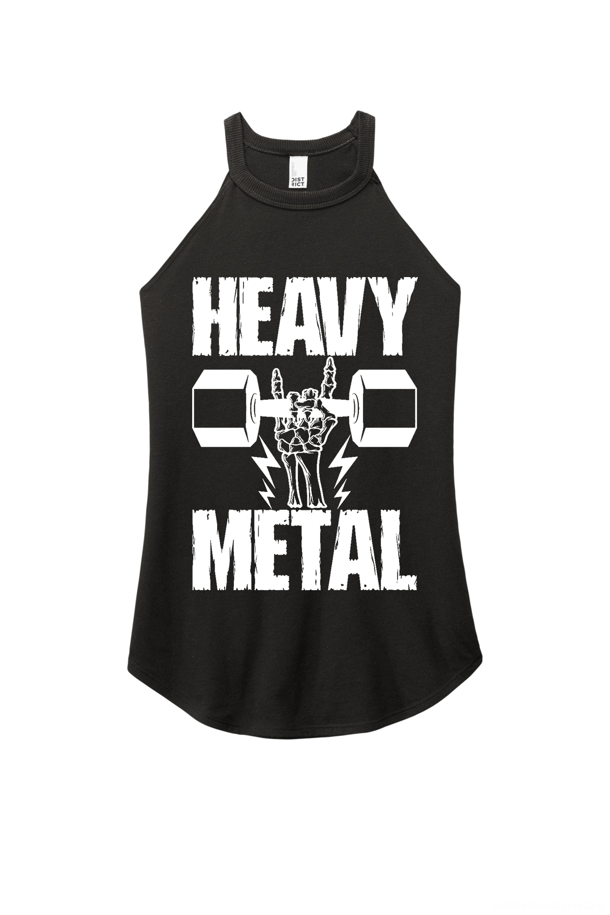 Heavy Metal Printed Women's Yoga Tank Tops-traneing