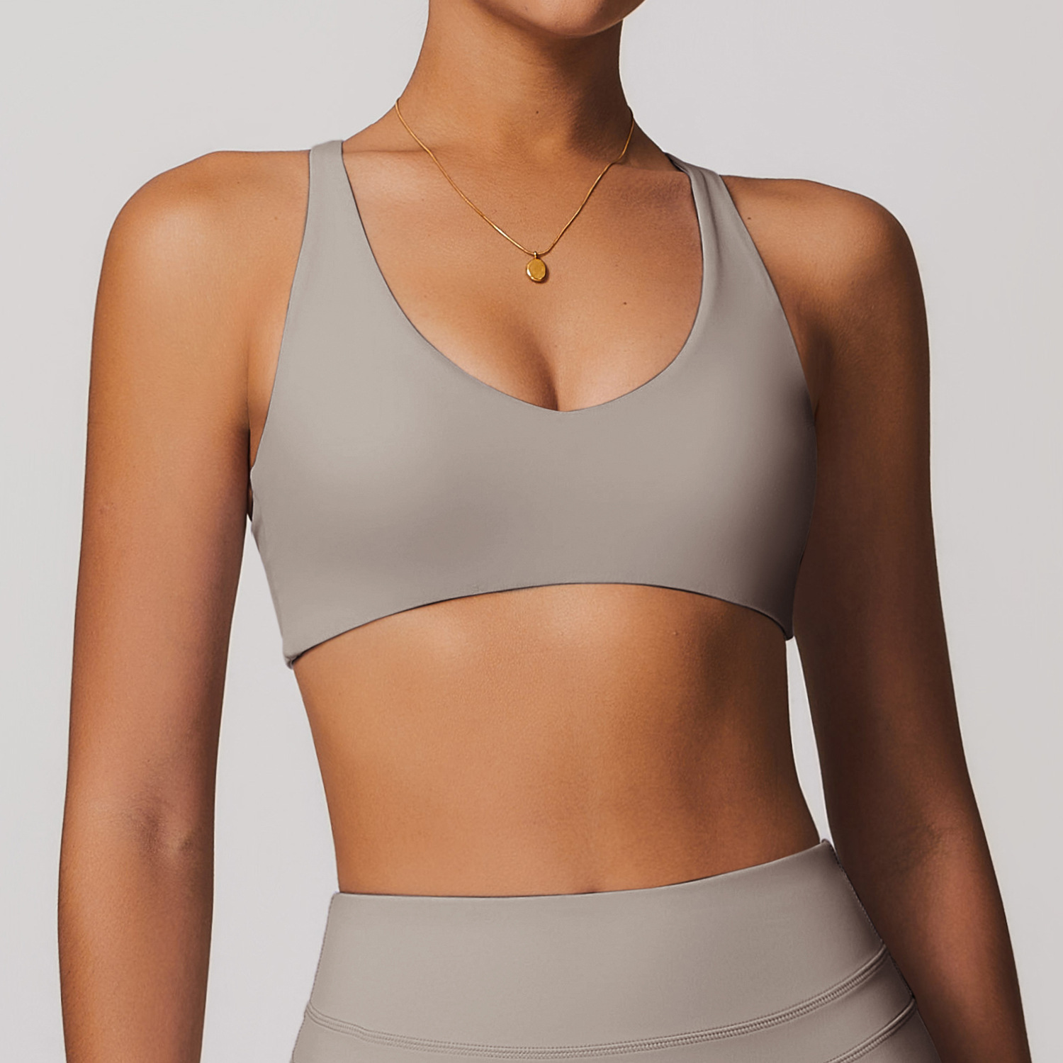 Tight-fitting Yoga Running Fitness Sports Vest-traneing