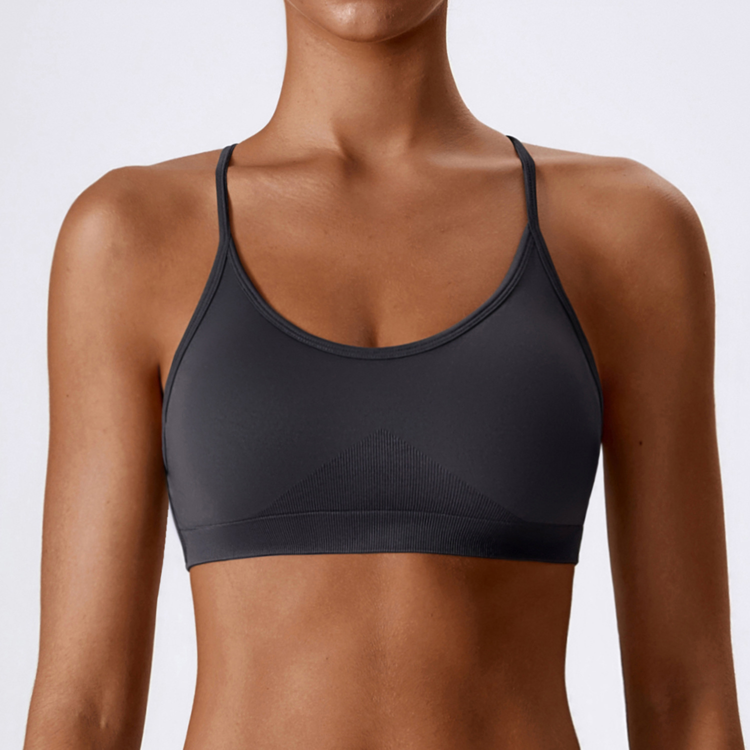 Quick-Drying Tight-Fitting Yoga Vest-traneing