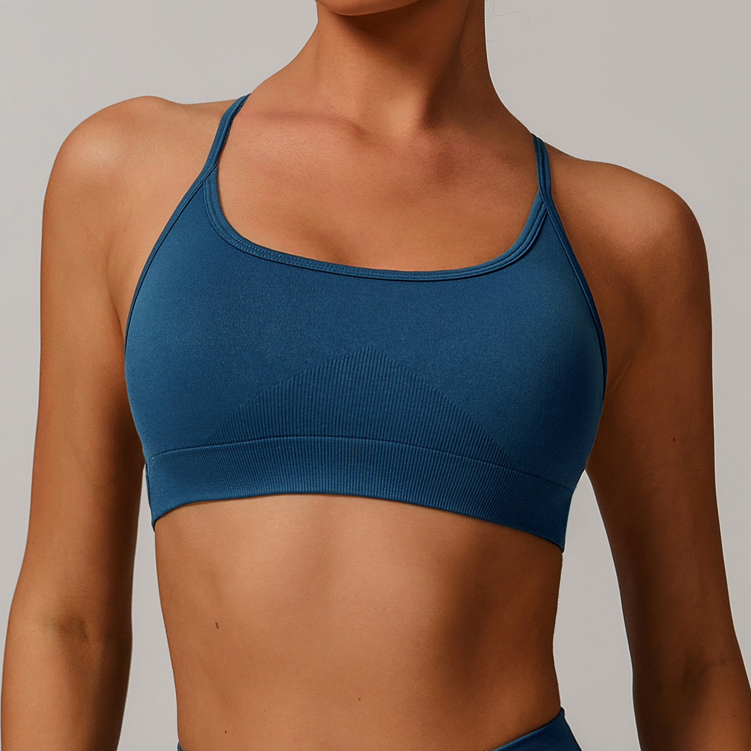 Quick-Drying Tight-Fitting Yoga Vest-traneing