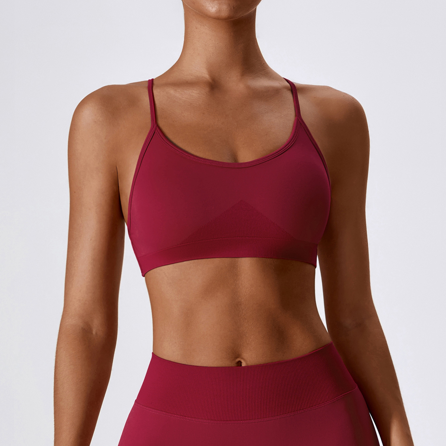 Quick-Drying Tight-Fitting Yoga Vest-traneing