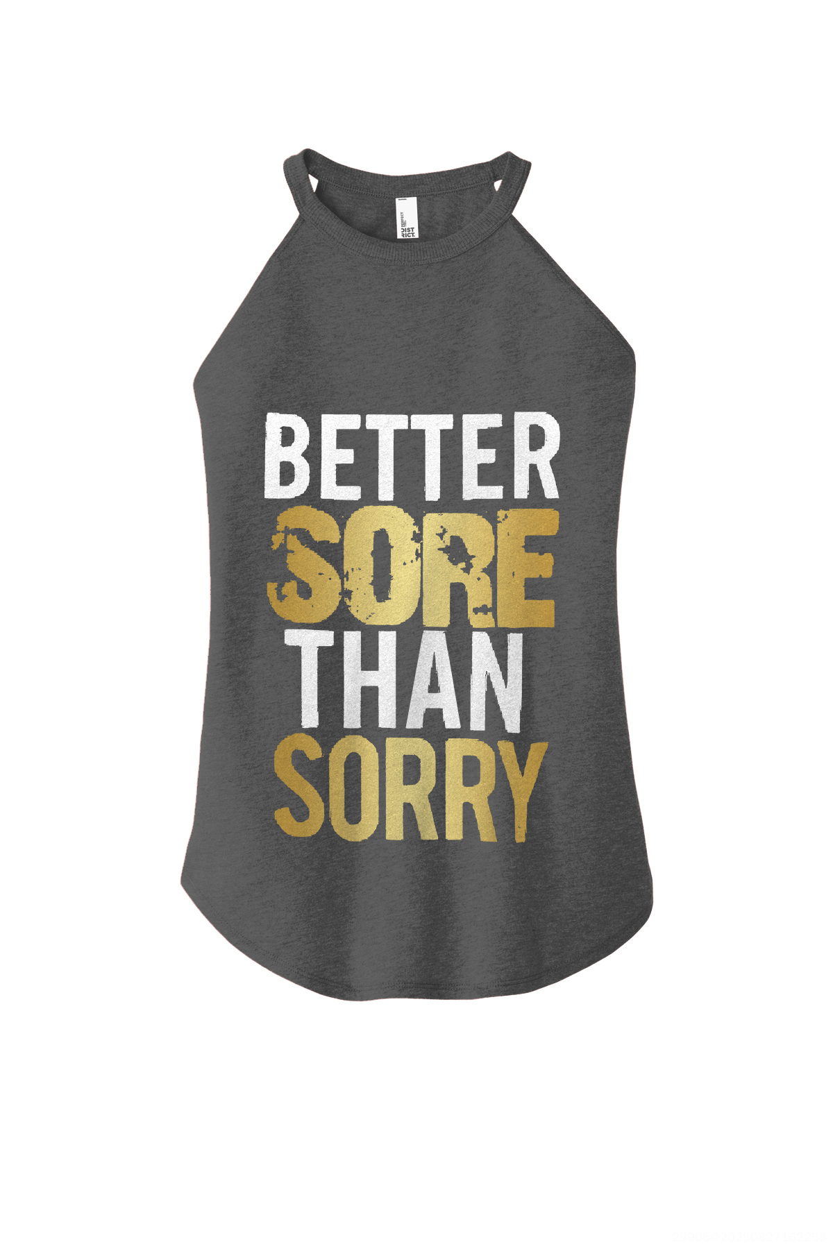 Better Sore Than Sorry Printed Women's Yoga Tank Tops-traneing