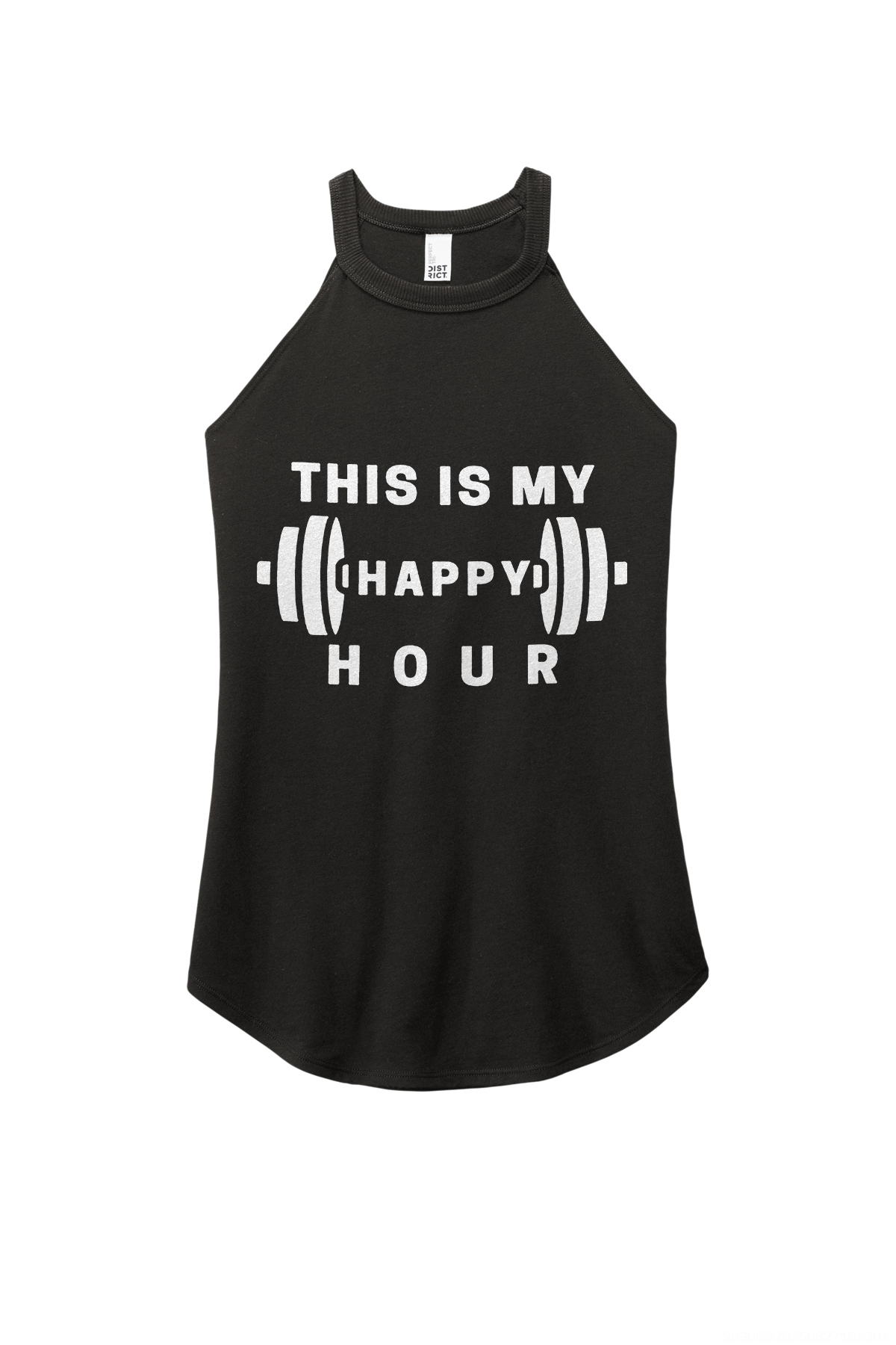 This Is Happy Hour Printed Women's Yoga Tank Tops-traneing
