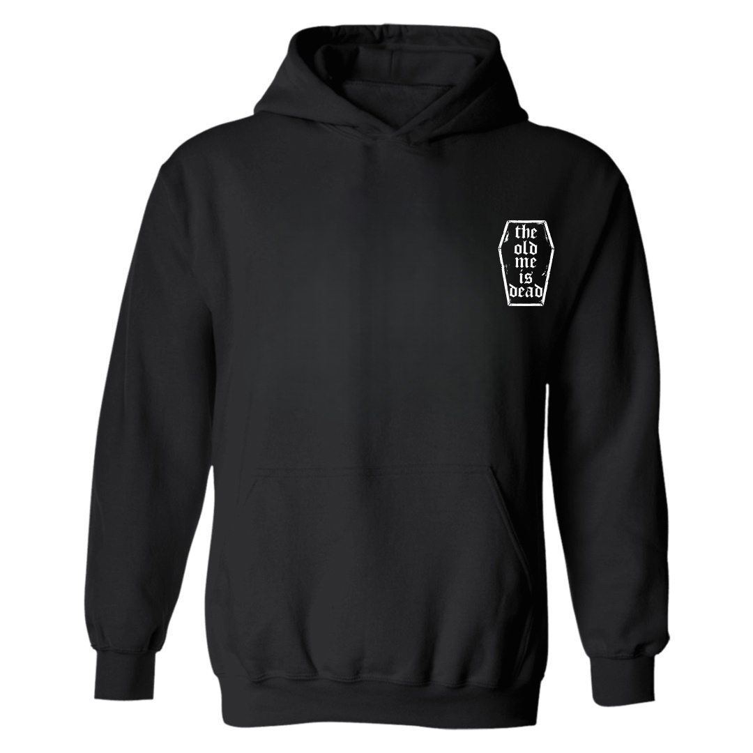 The Old Me Is Dead Printed Women's Sleeves Hoodie