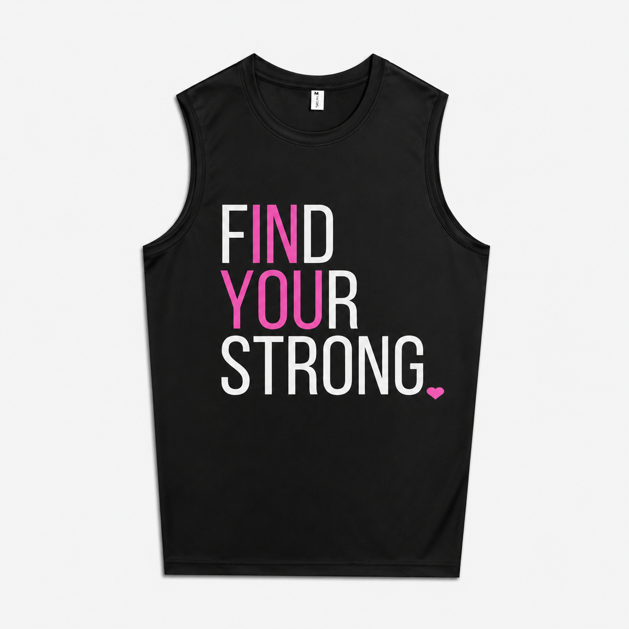 Find Your Strong Printed Women's Vest