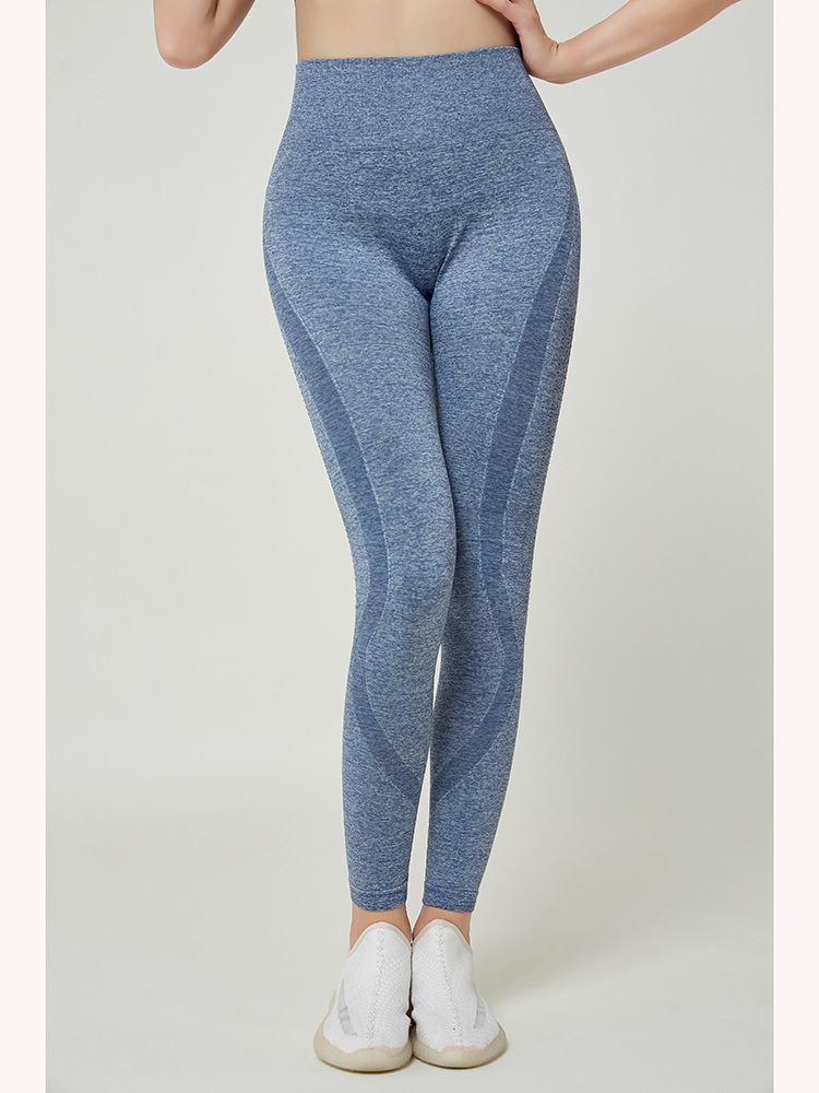 Womens Solid Color Yoga Gym Pants-traneing
