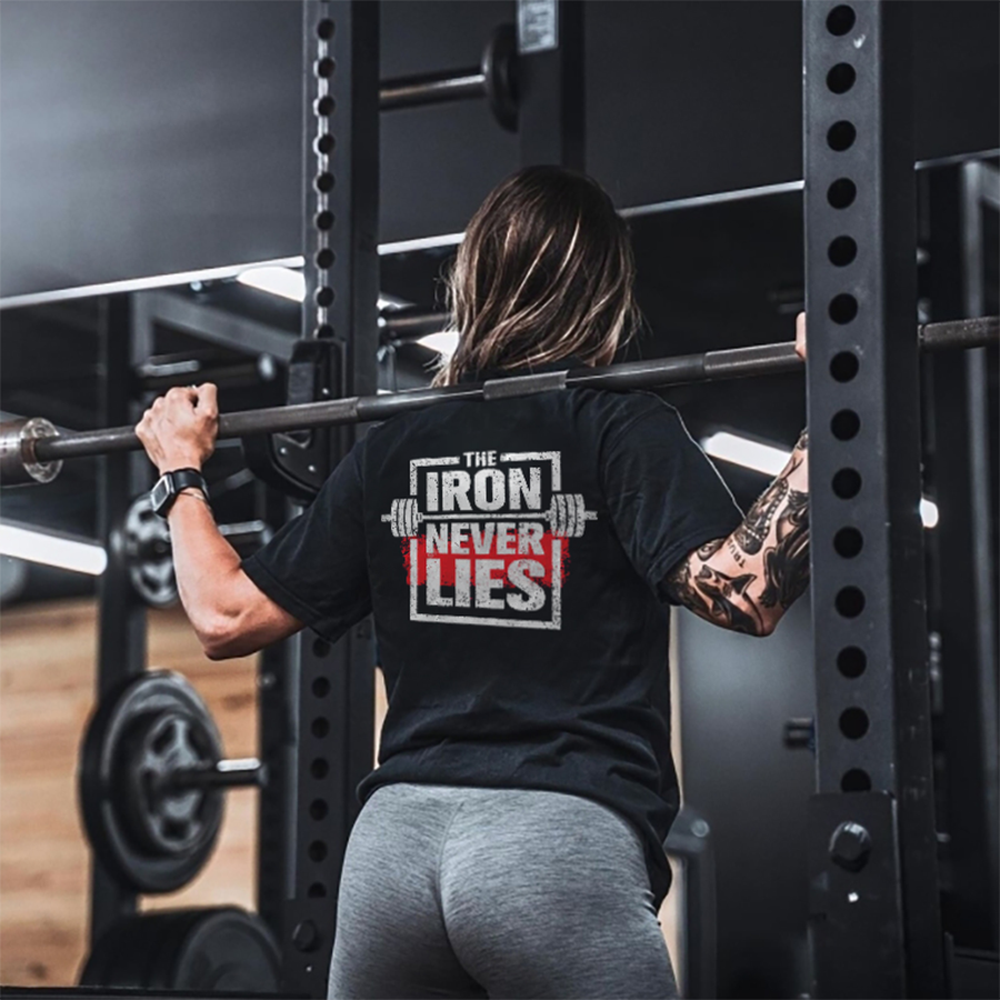 The Iron Never Lies Printed Women's T-shirt