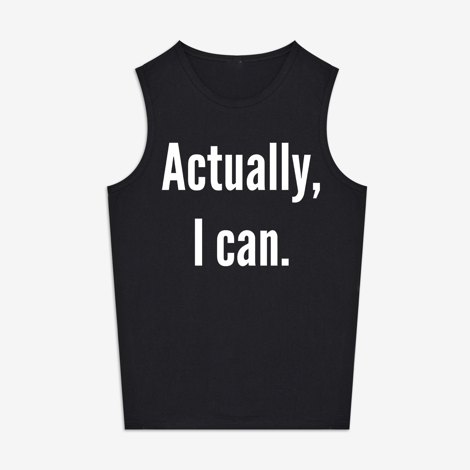 Actually, I Can Print Women's Vest