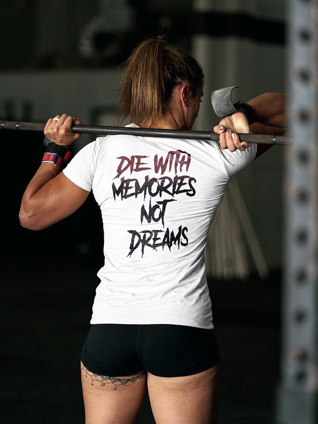 Die With Memories Not Dreams Printed Women's T-shirt