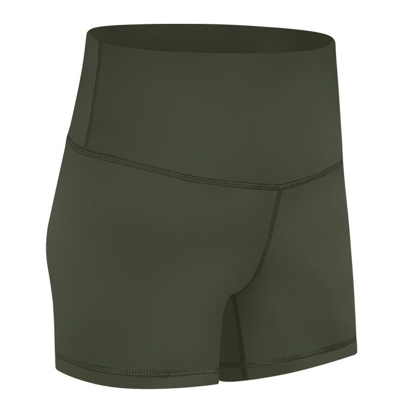 High Waist Stretch Women's Yoga Shorts-traneing