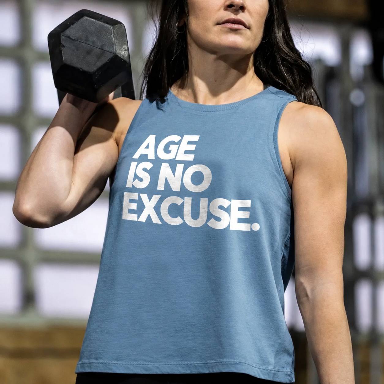 Age Is No Excuse Printed Women's Vest
