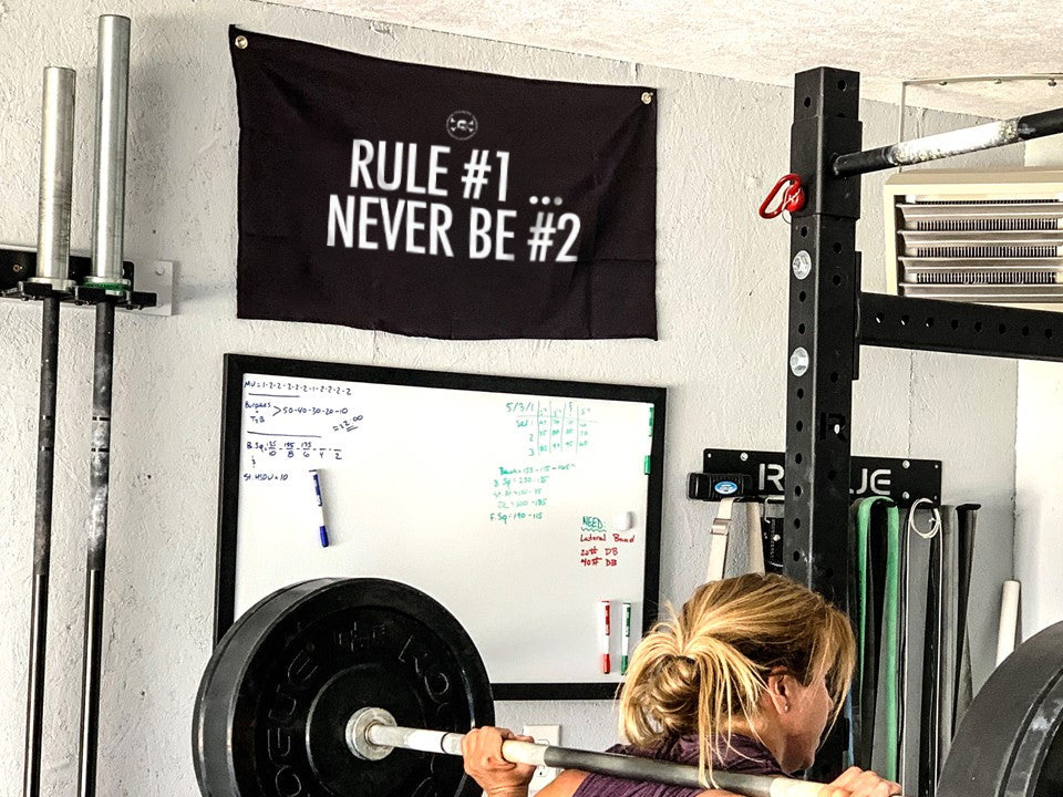 Rule #1 ...  Never Be #2 Print Flags-traneing