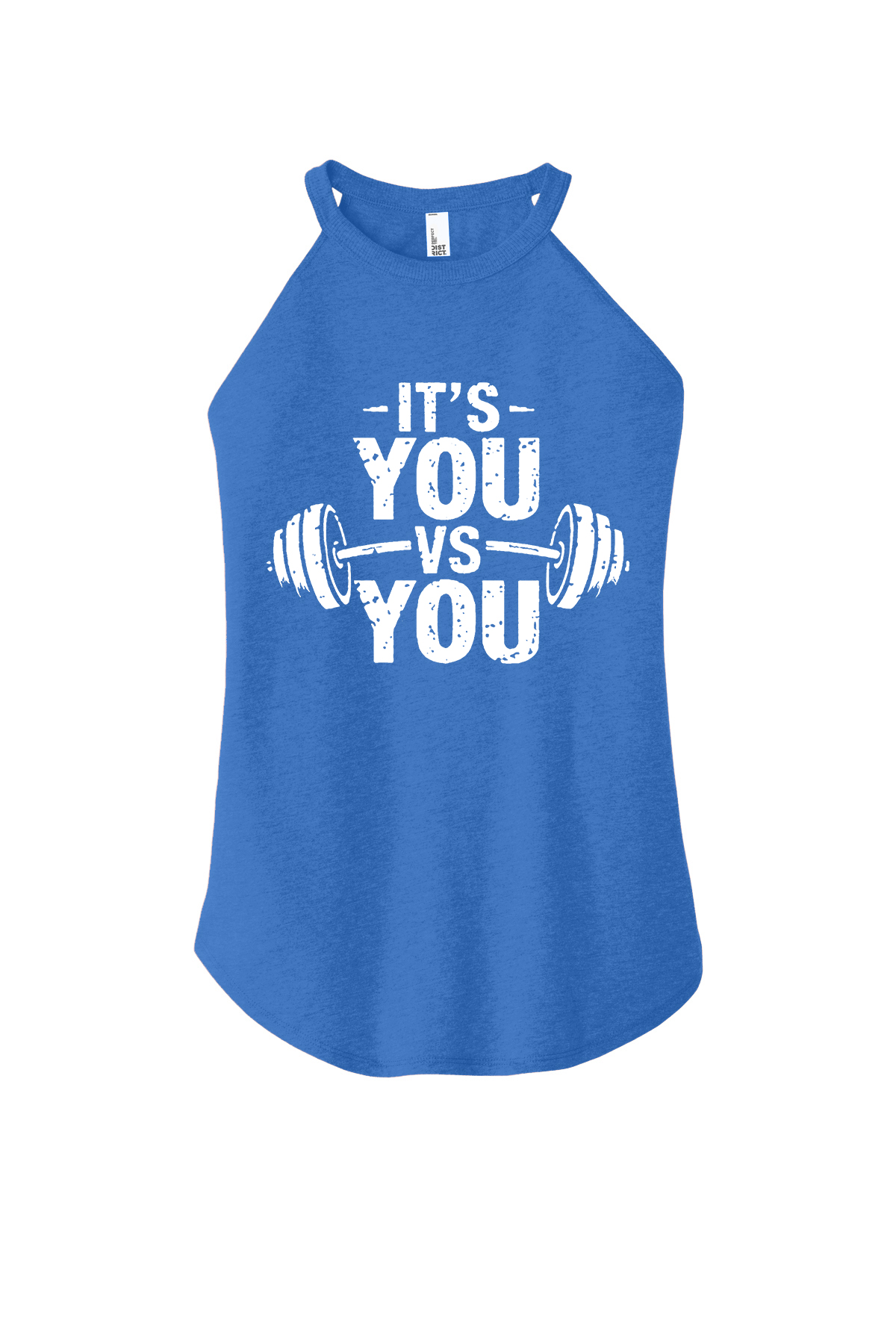It's You Vs You Printed Women's Yoga Tank Tops