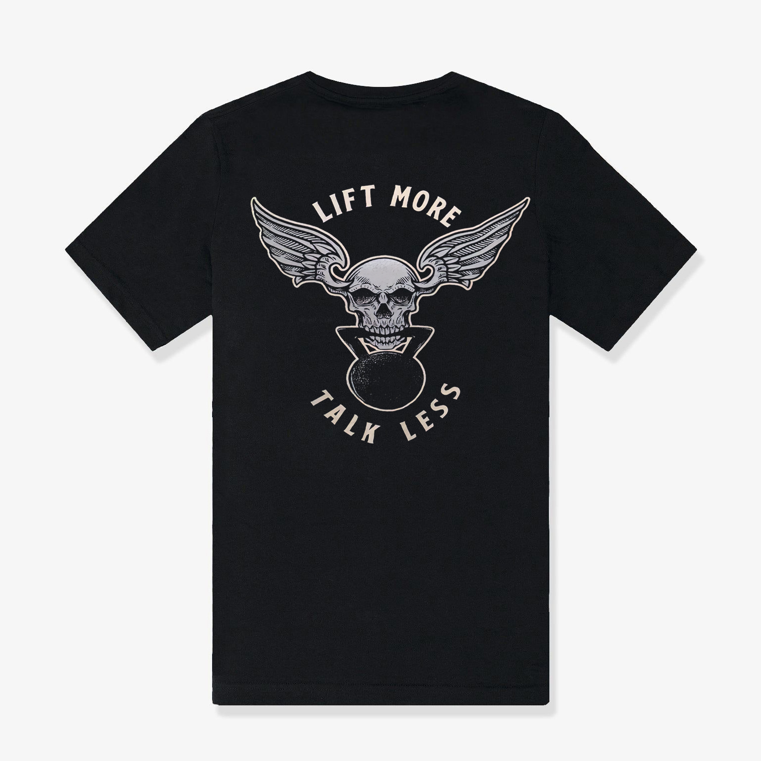Lift More Talk Less Printed Women's T-shirt