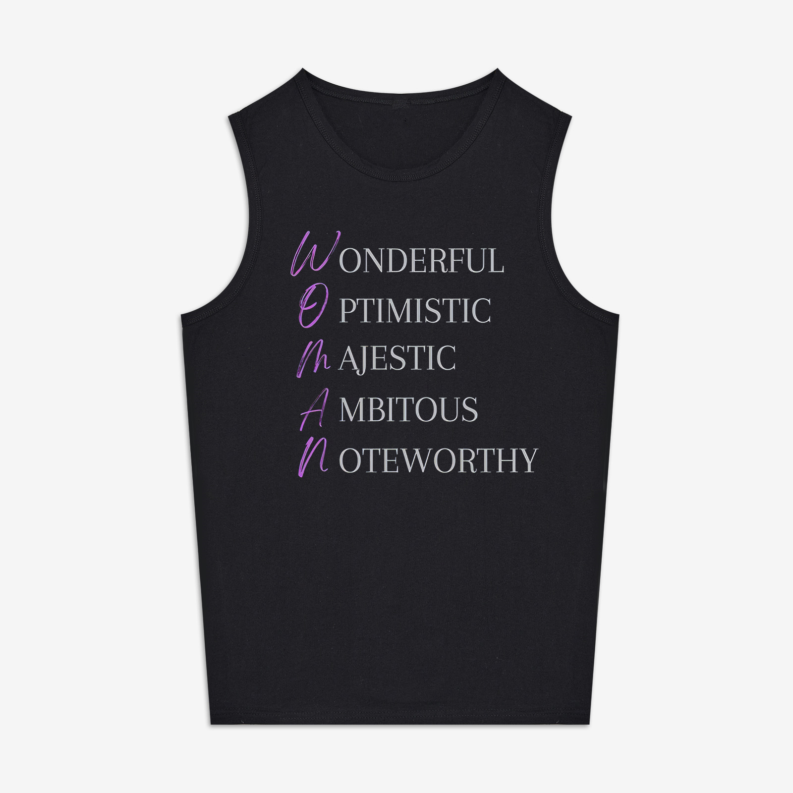 Women Are Wonderful Printed Women's Vest