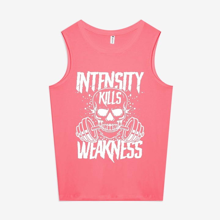 Intensity Weakness Skull Printed Women's Vest