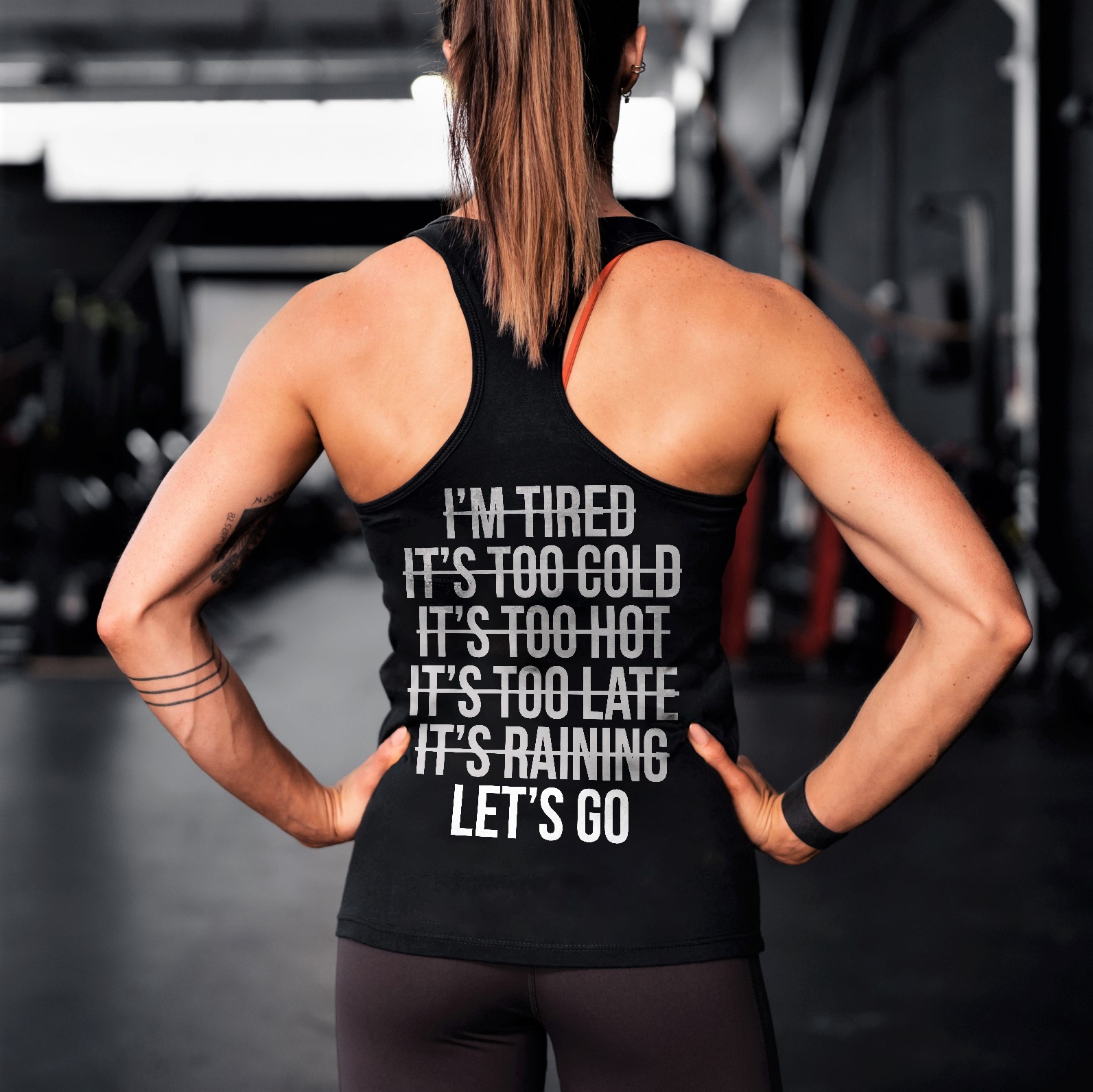 Let's Go Printed Women's Tank Top