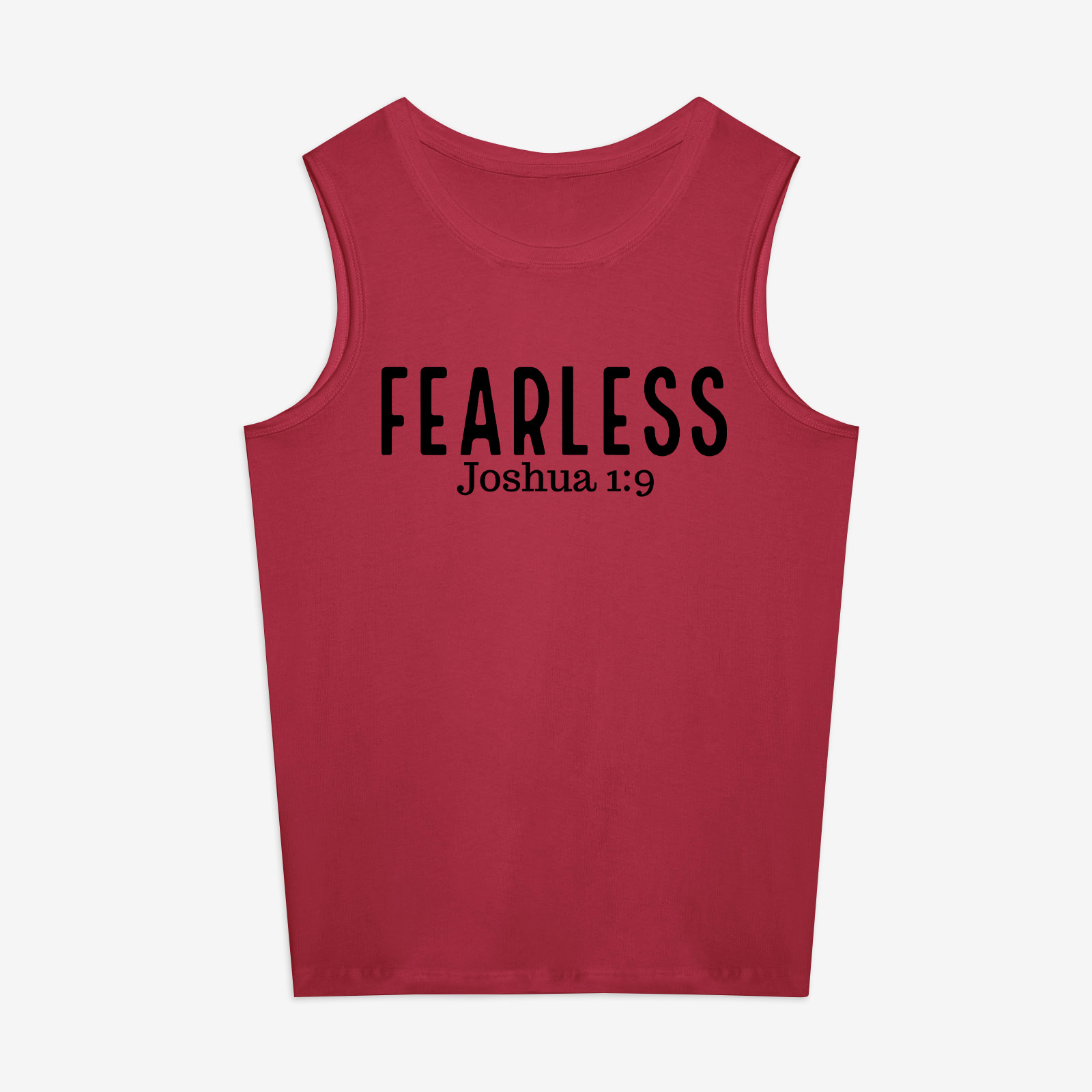 Fearless Joshua 1:9 Print Women's Vest
