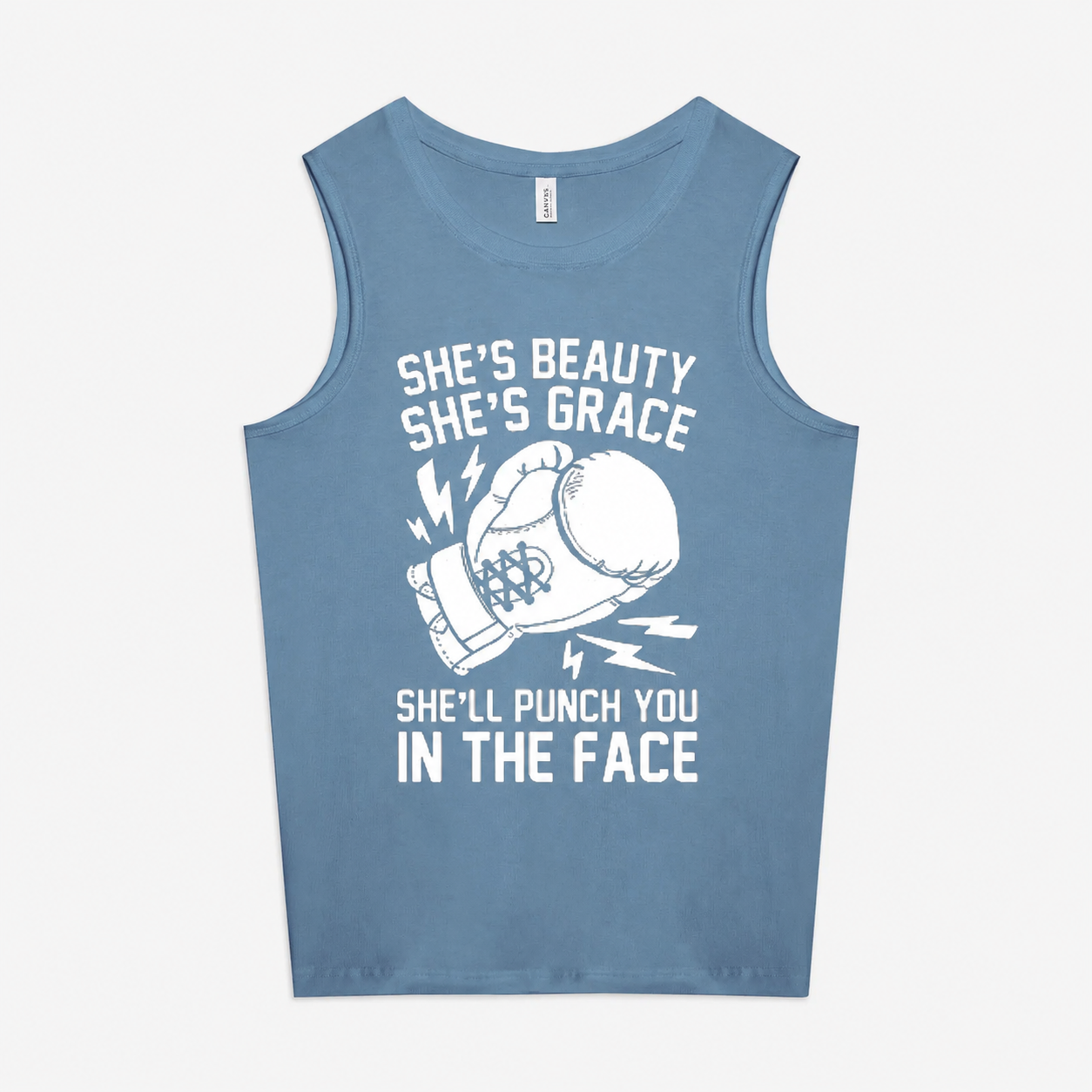 She's Beauty She's Grace Printed Women's Vest