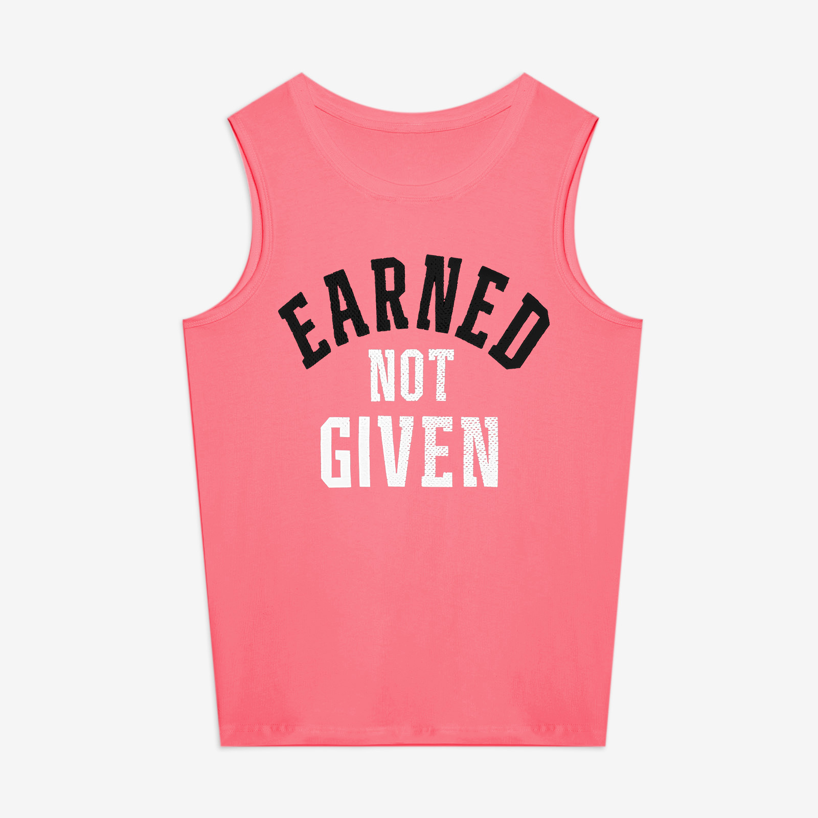Earned Not Given Printed Women's Vest