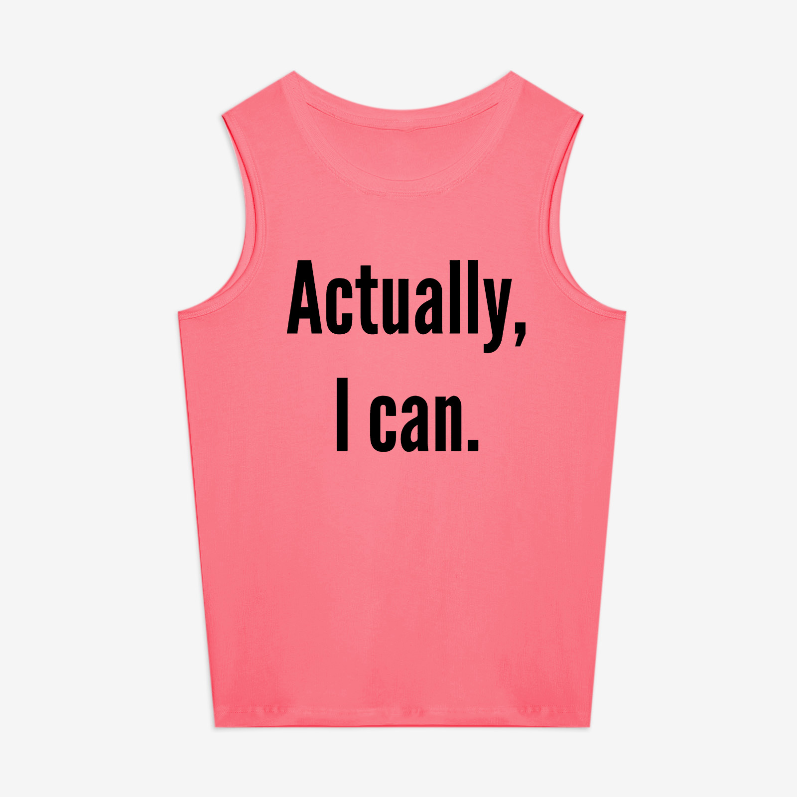 Actually, I Can Print Women's Vest