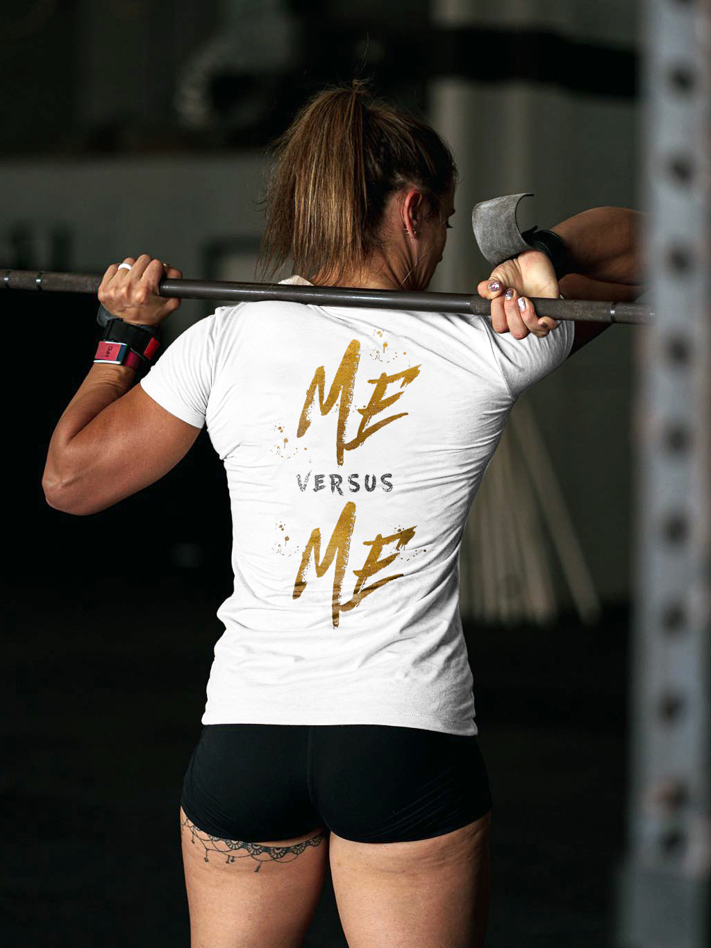 Me Versus Me Printed Women's T-shirt