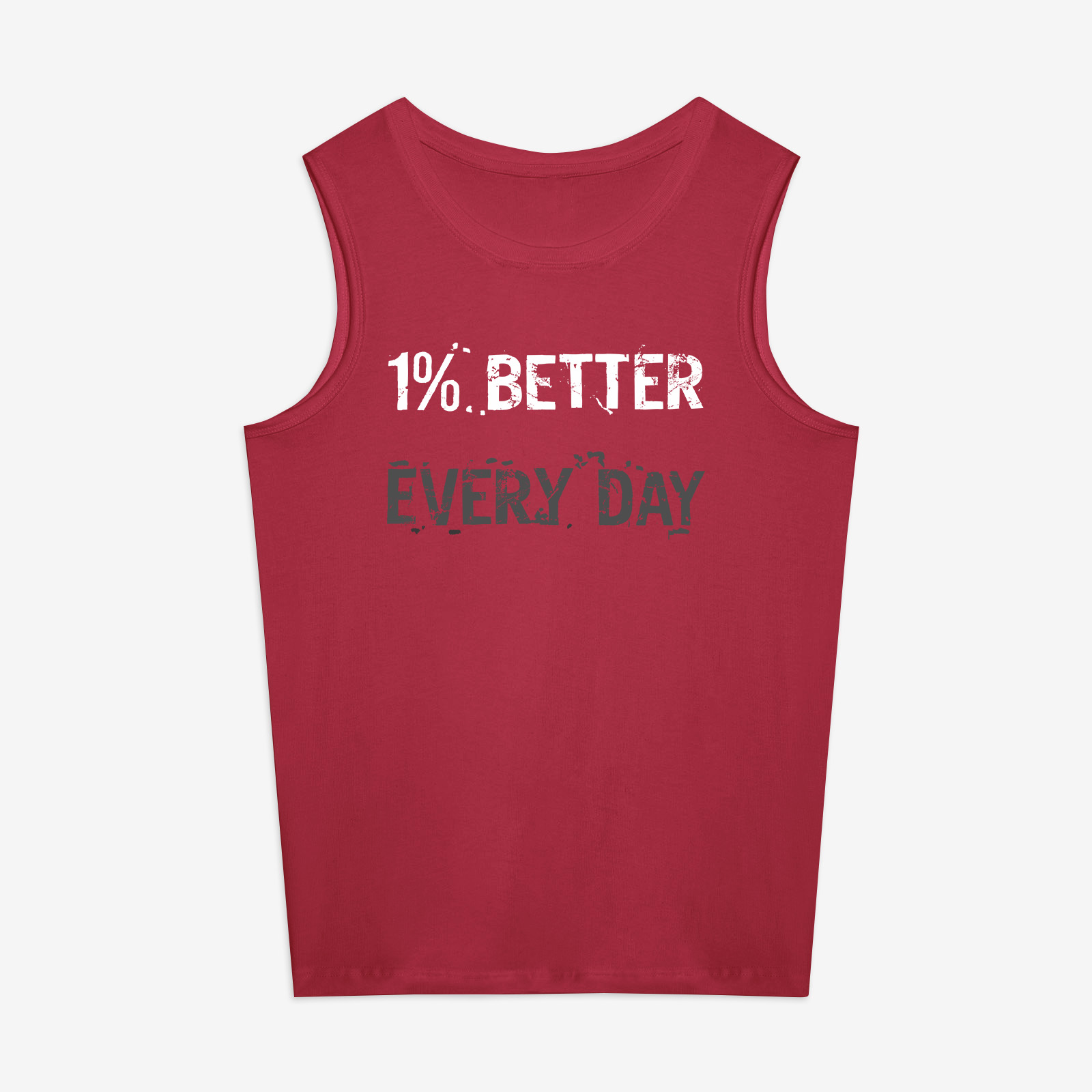 1% Better Every Day Printed Women's Vest