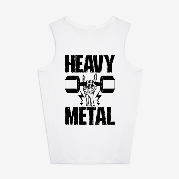 Heavy Metal Printed Women's Vest