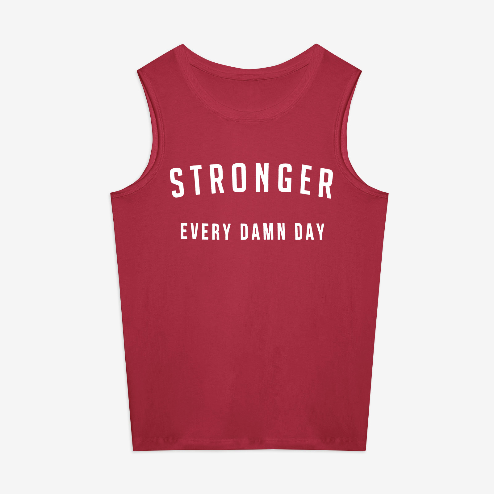 Stronger Every Damn Day Printed Women's Vest