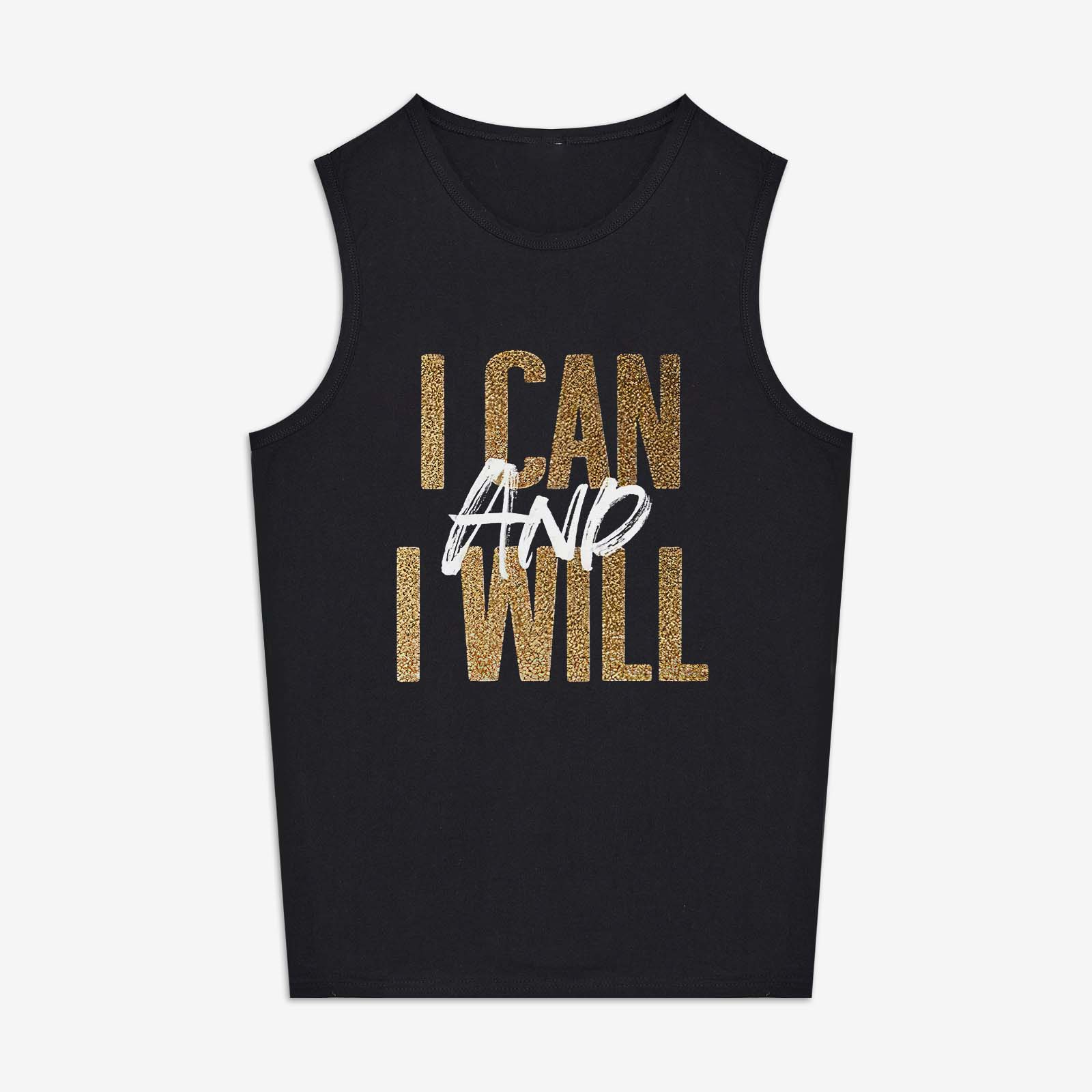 I Can And I Will Print Women's Vest