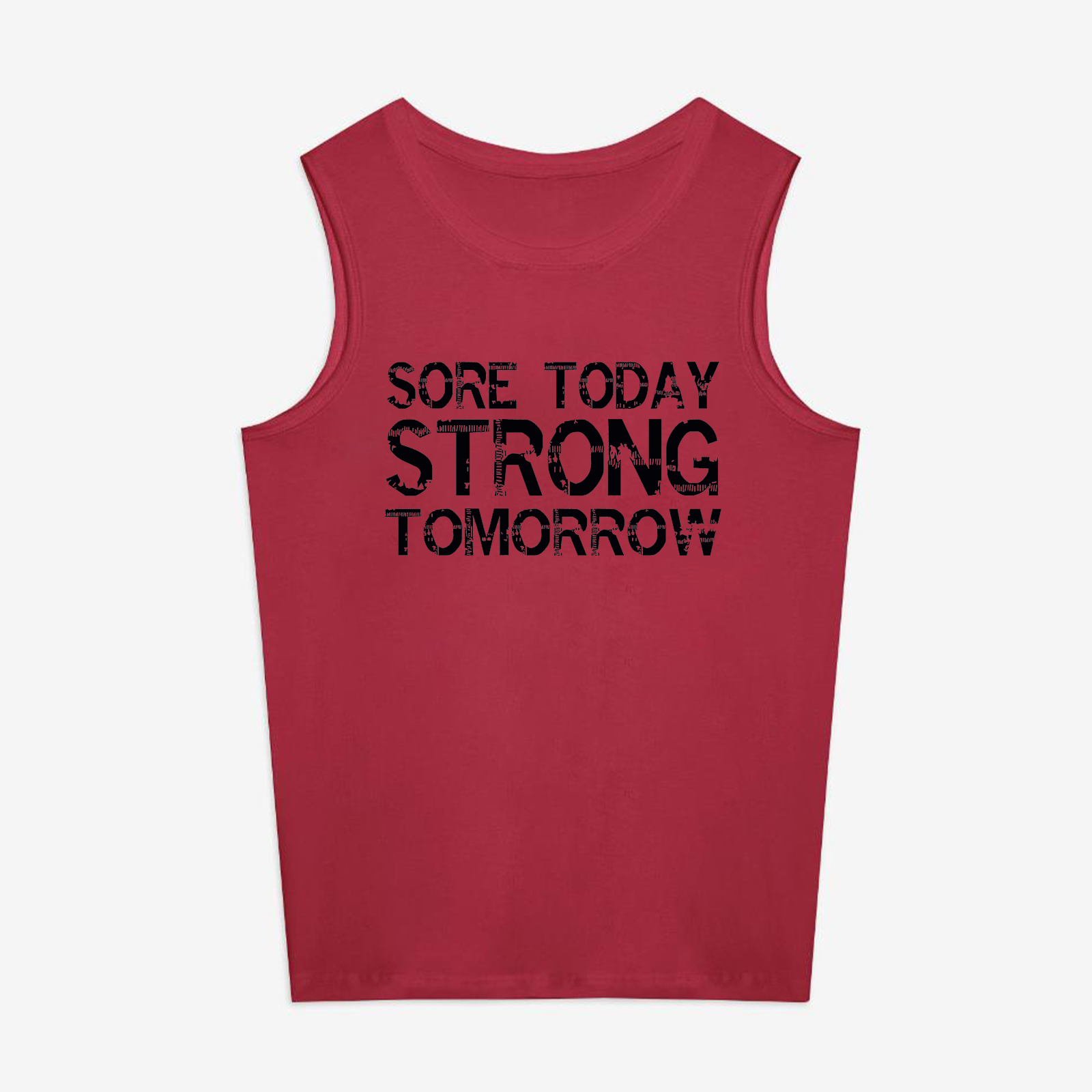Sore Today Strong Tomorrow Printed Women's Vest